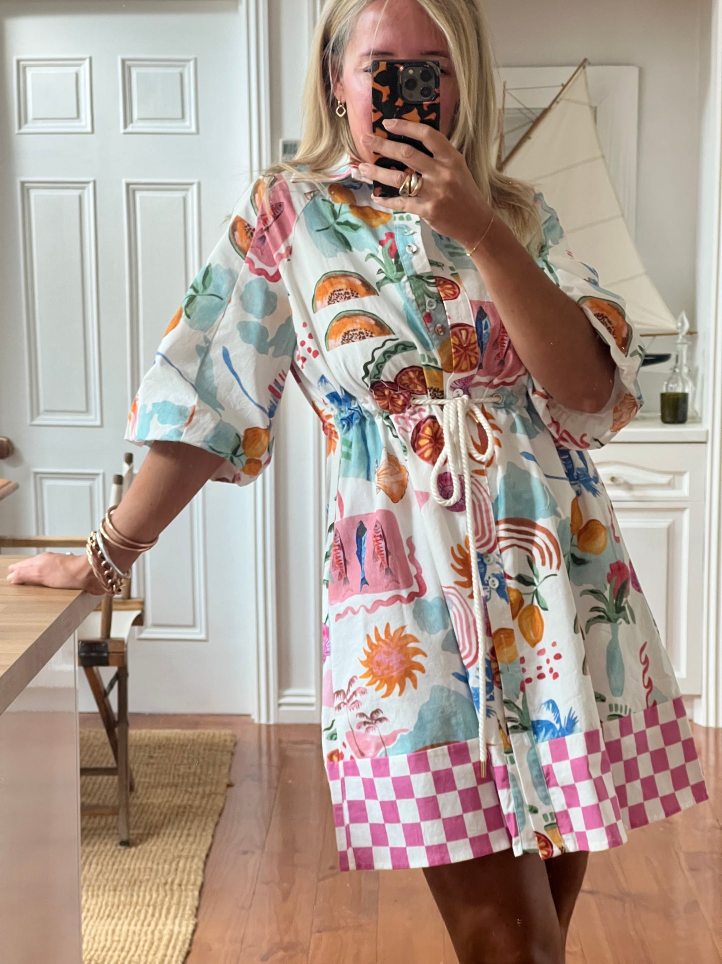 Coco Shirt Dress - Palisades