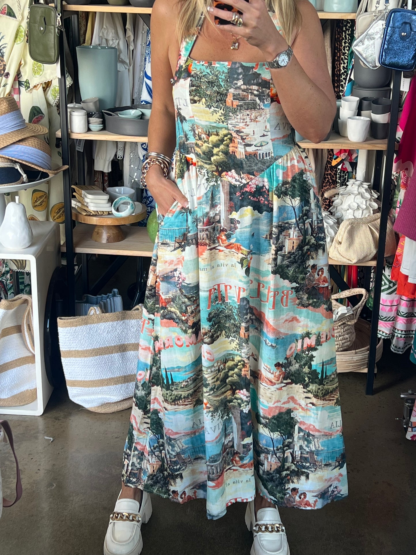 Amore Mio Halter Neck Dress