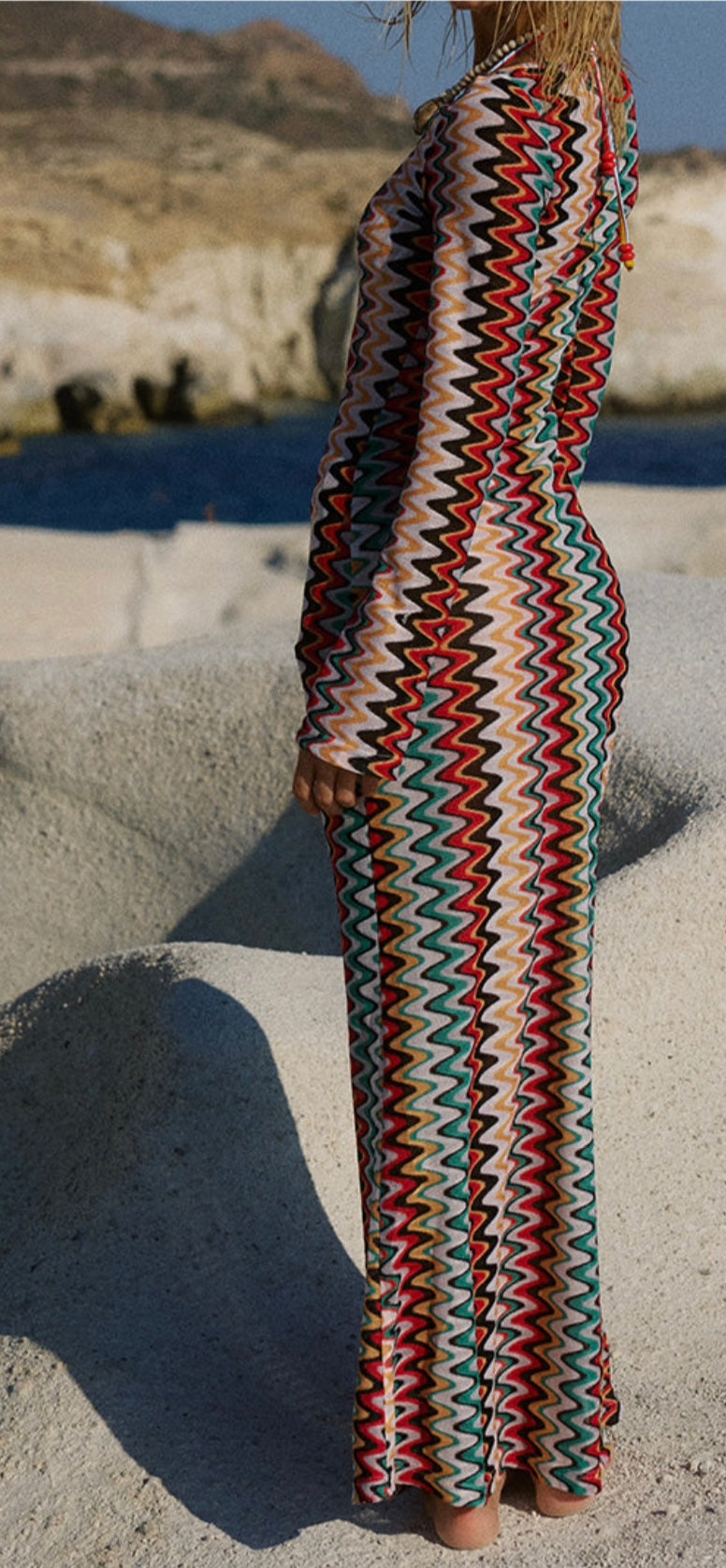 Chevron Zig Zag Dress