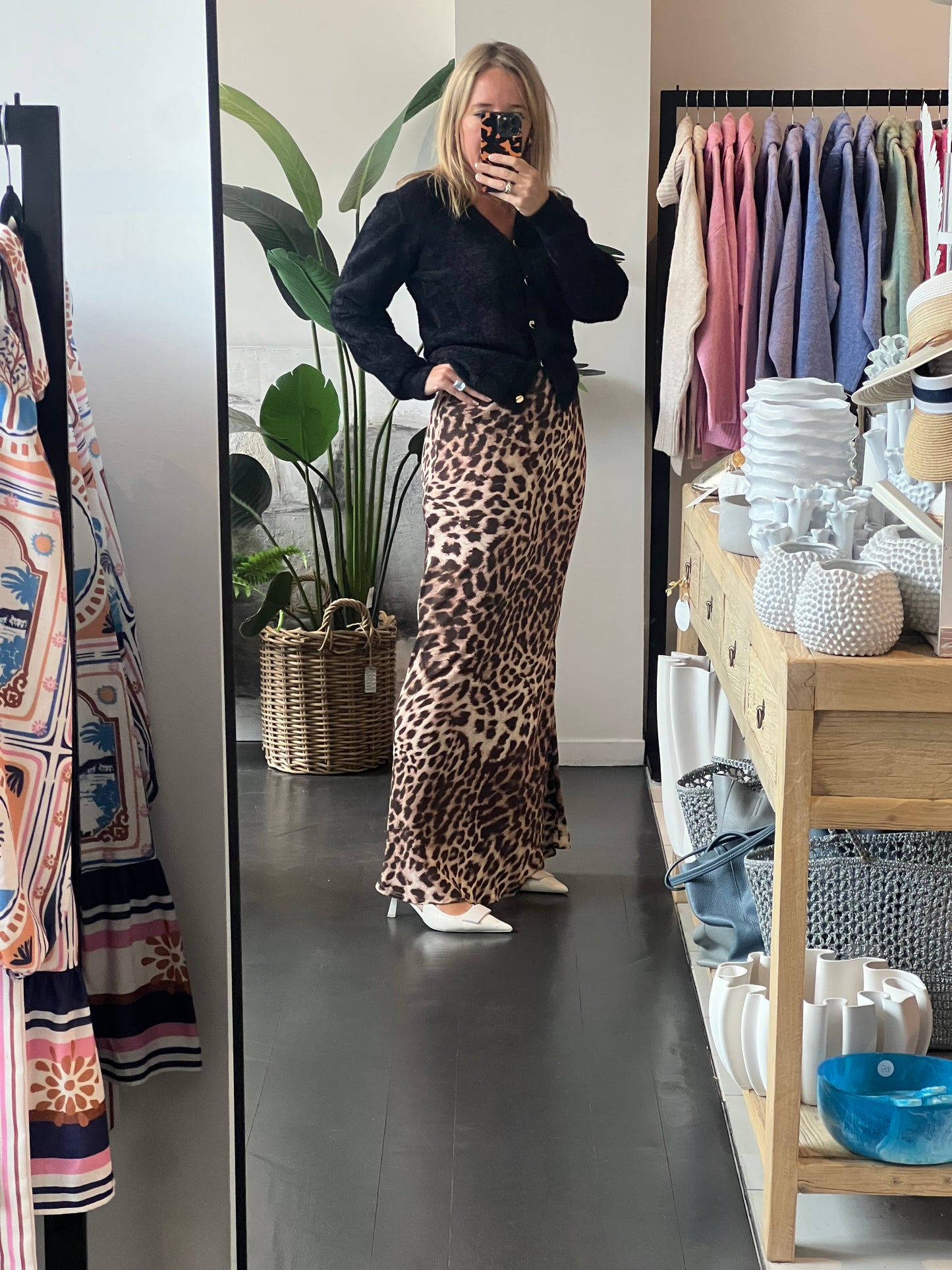Savannah Leopard Set - 2 pc skirt & top
