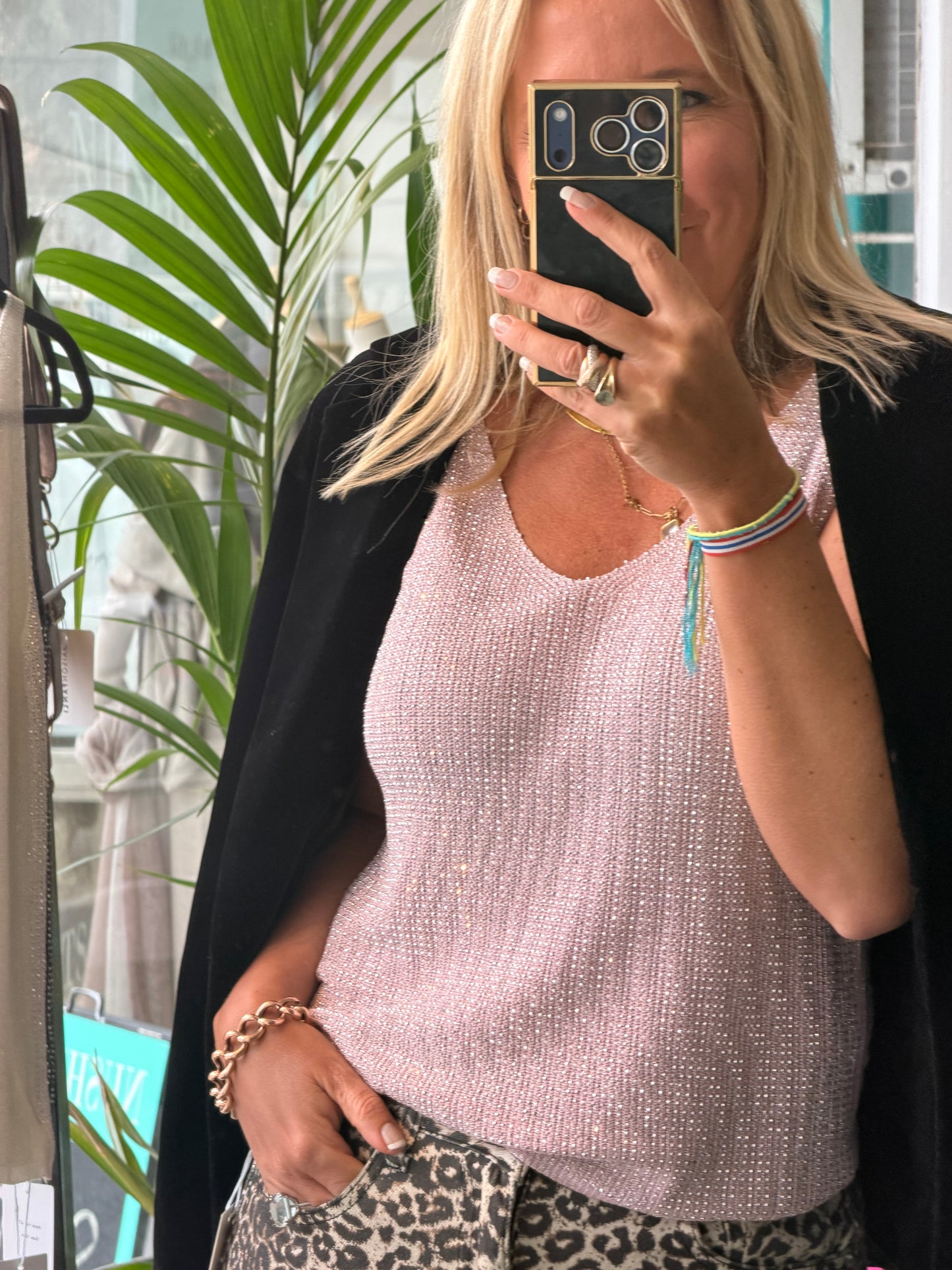 Twinkle Tank - pink