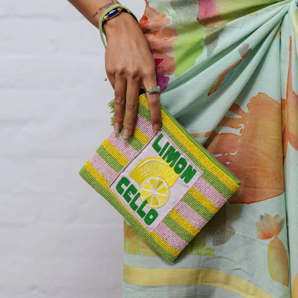 Limoncello Clutch pouch Bag