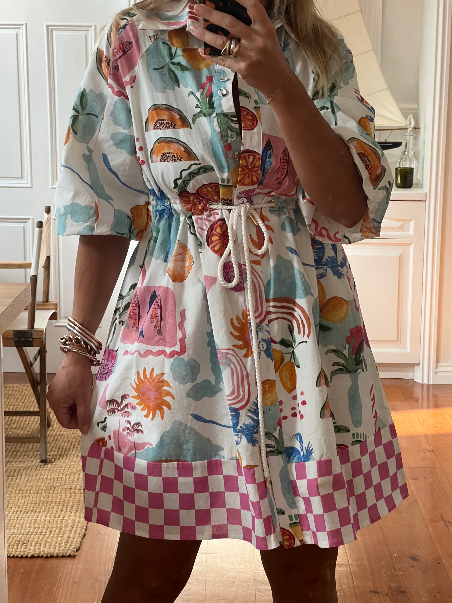 Coco Shirt Dress - Palisades