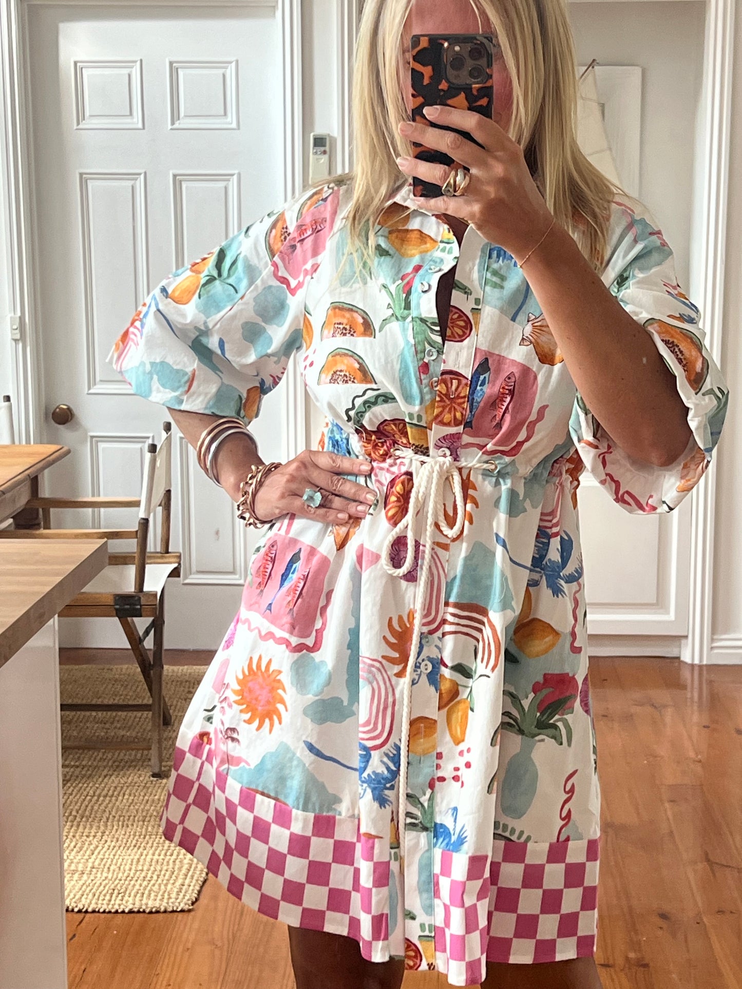 Coco Shirt Dress - Palisades