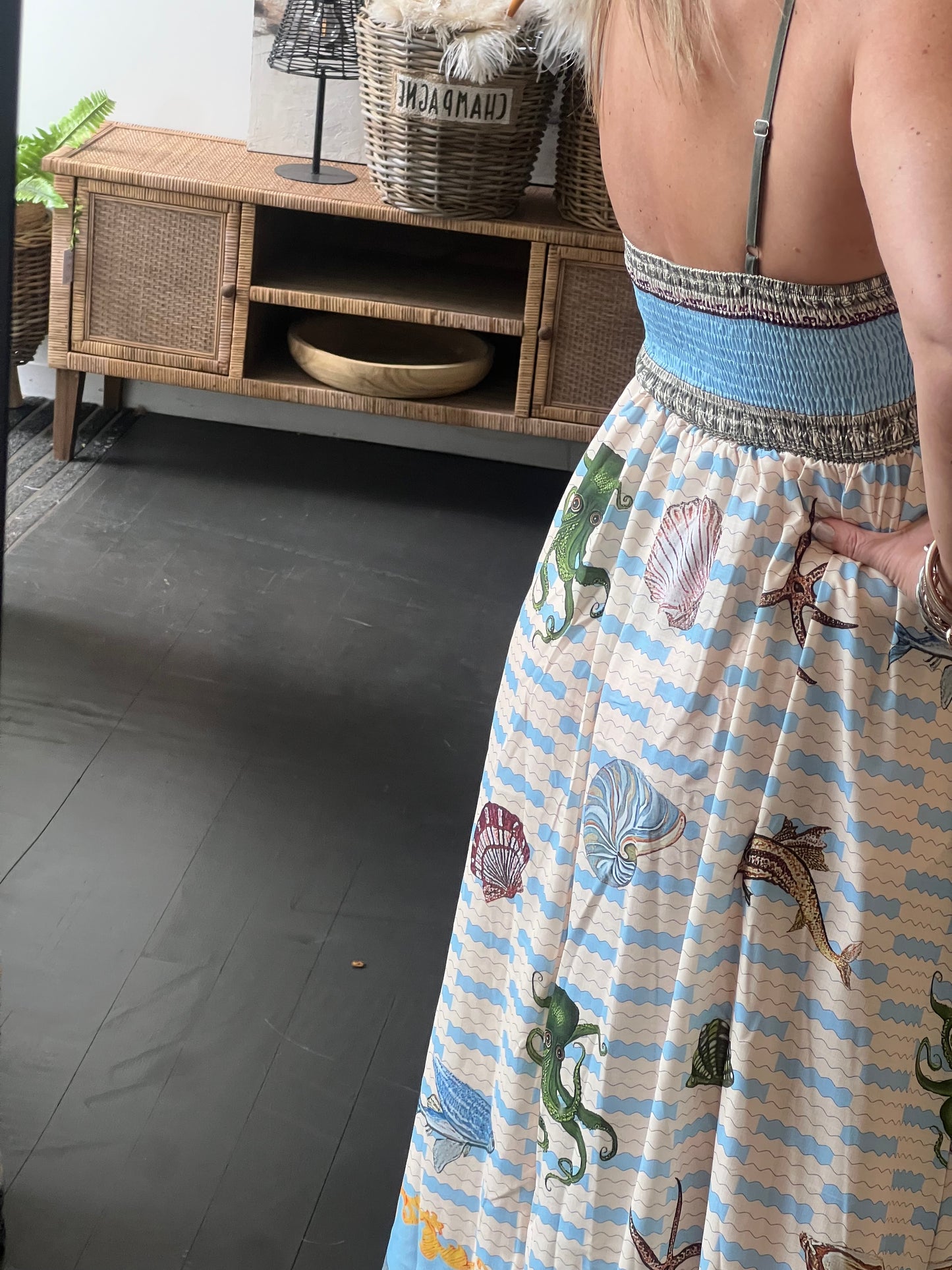 La Mer Maxi Strappy Dress