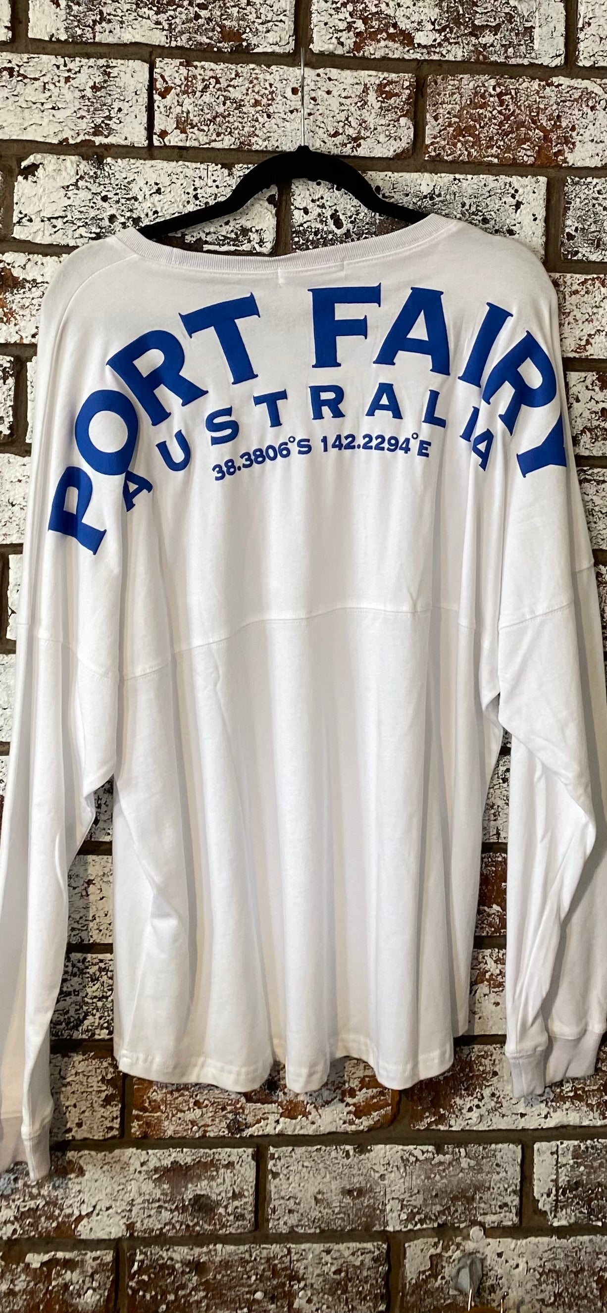 PROJECT LOCAL - PORT FAIRY unisex sweat top - WHITE