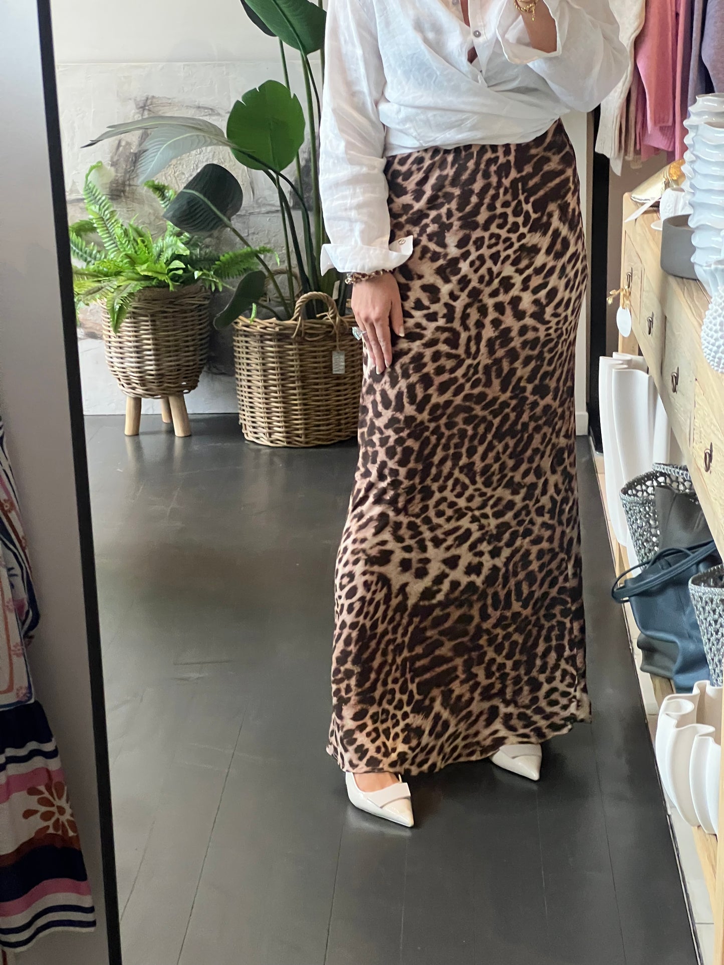 Savannah Leopard Set - 2 pc skirt & top