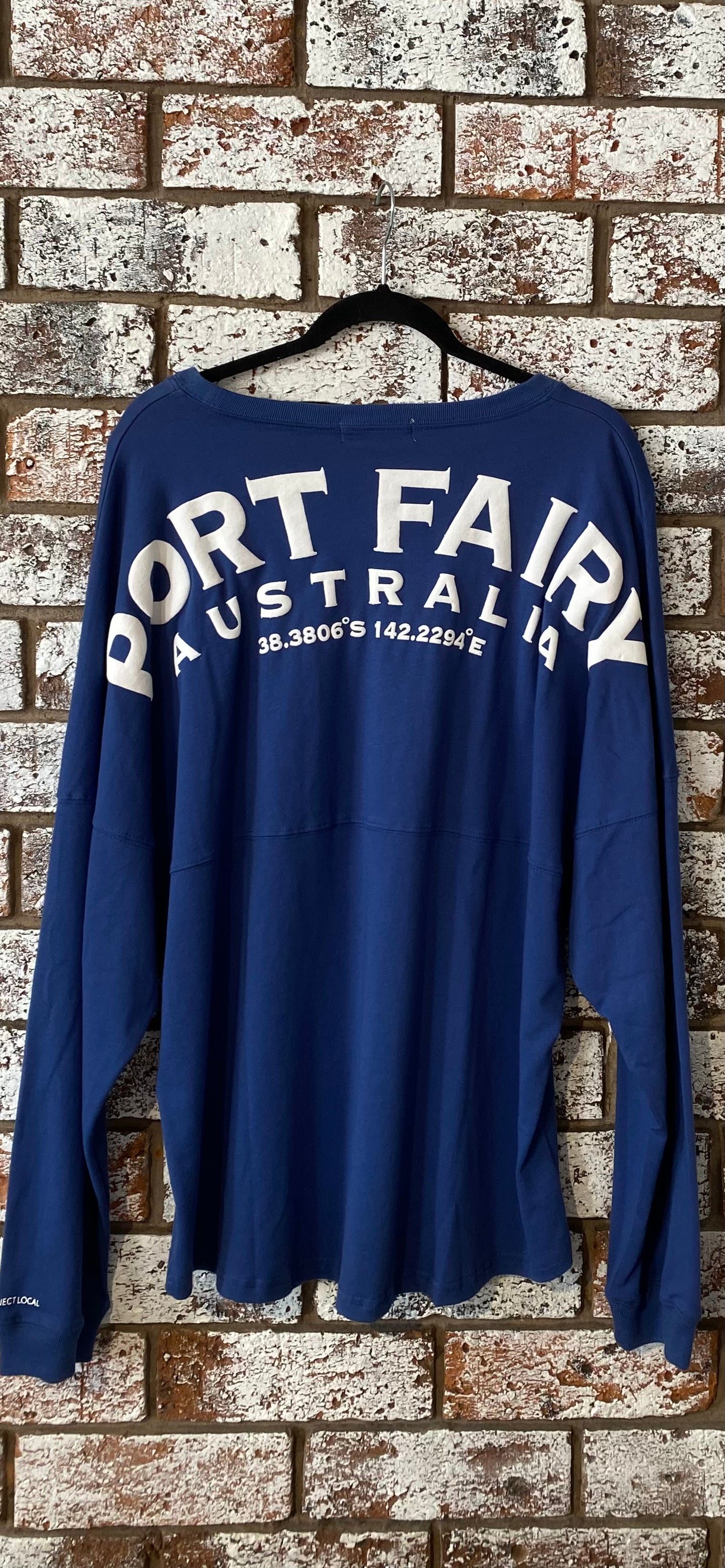 PROJECT LOCAL - PORT FAIRY unisex sweat top - BLUE