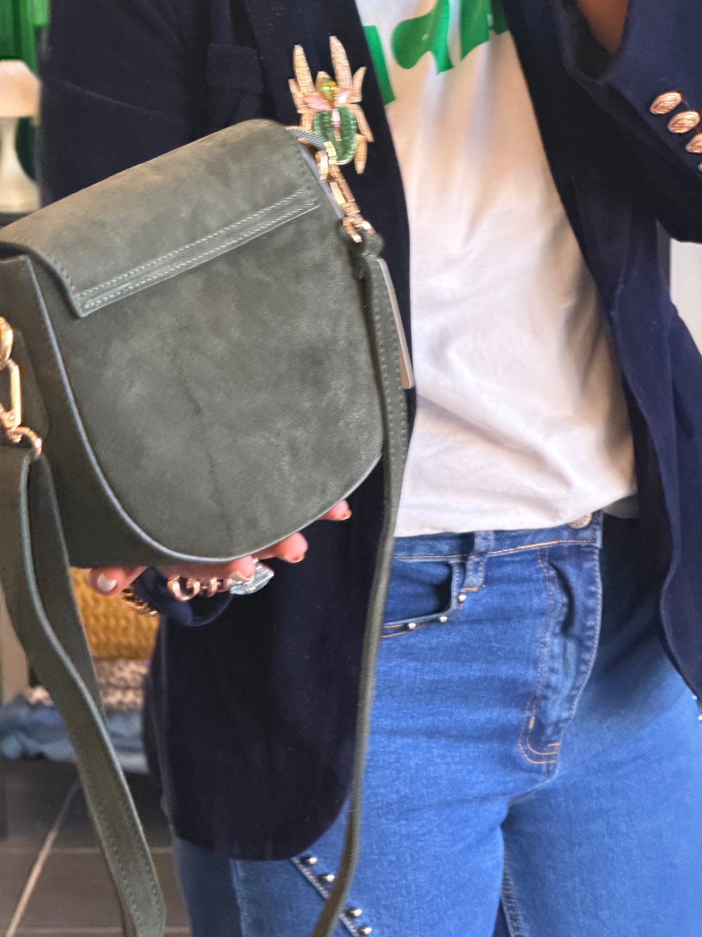 Maison FANLI Leather Gabrielle bag