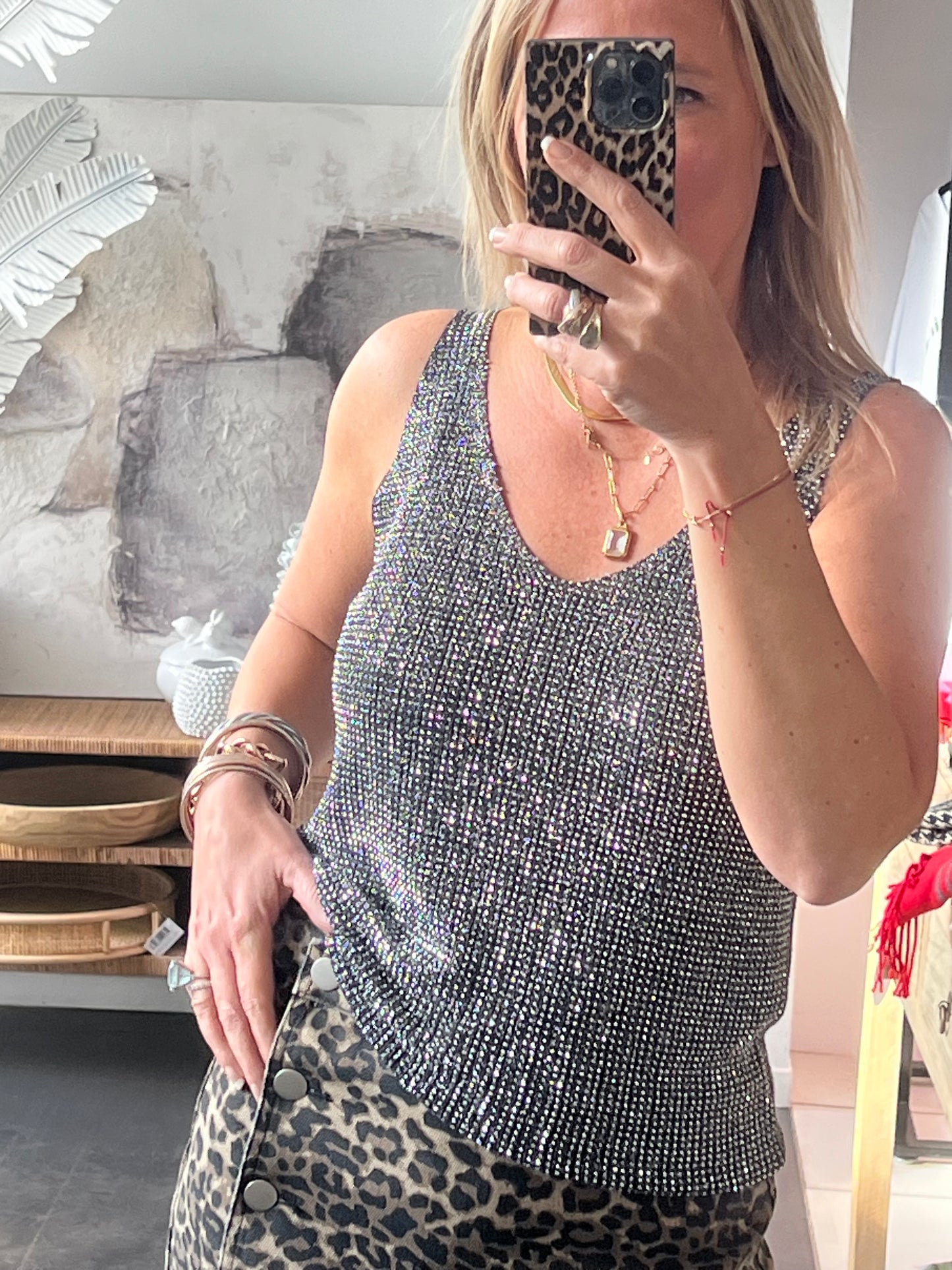 Twinkle Tank - black