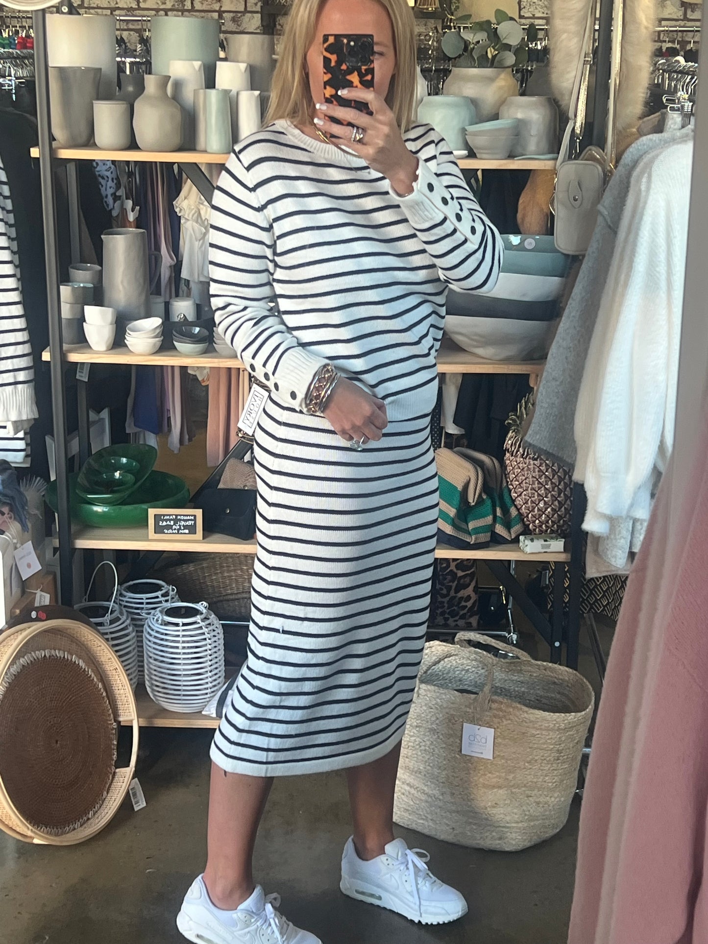 Stripe Knit Sweater
