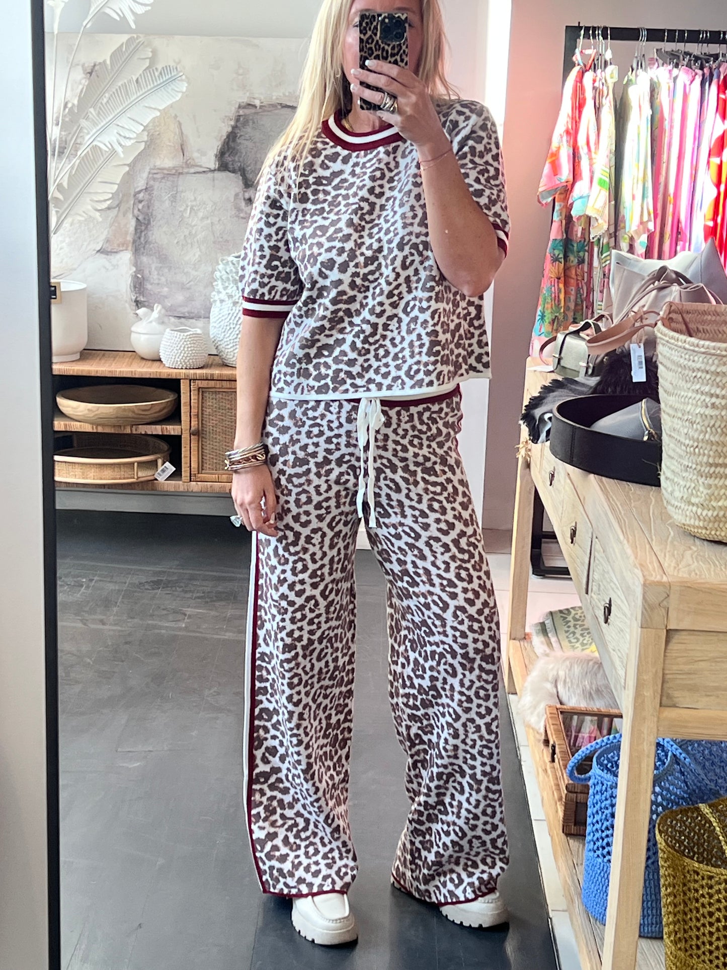 Luxe Leopard Knit Top