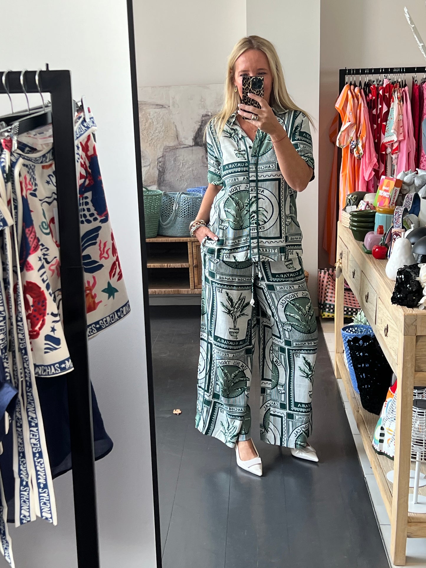 Costa Rica Linen Shirt & Pant Set