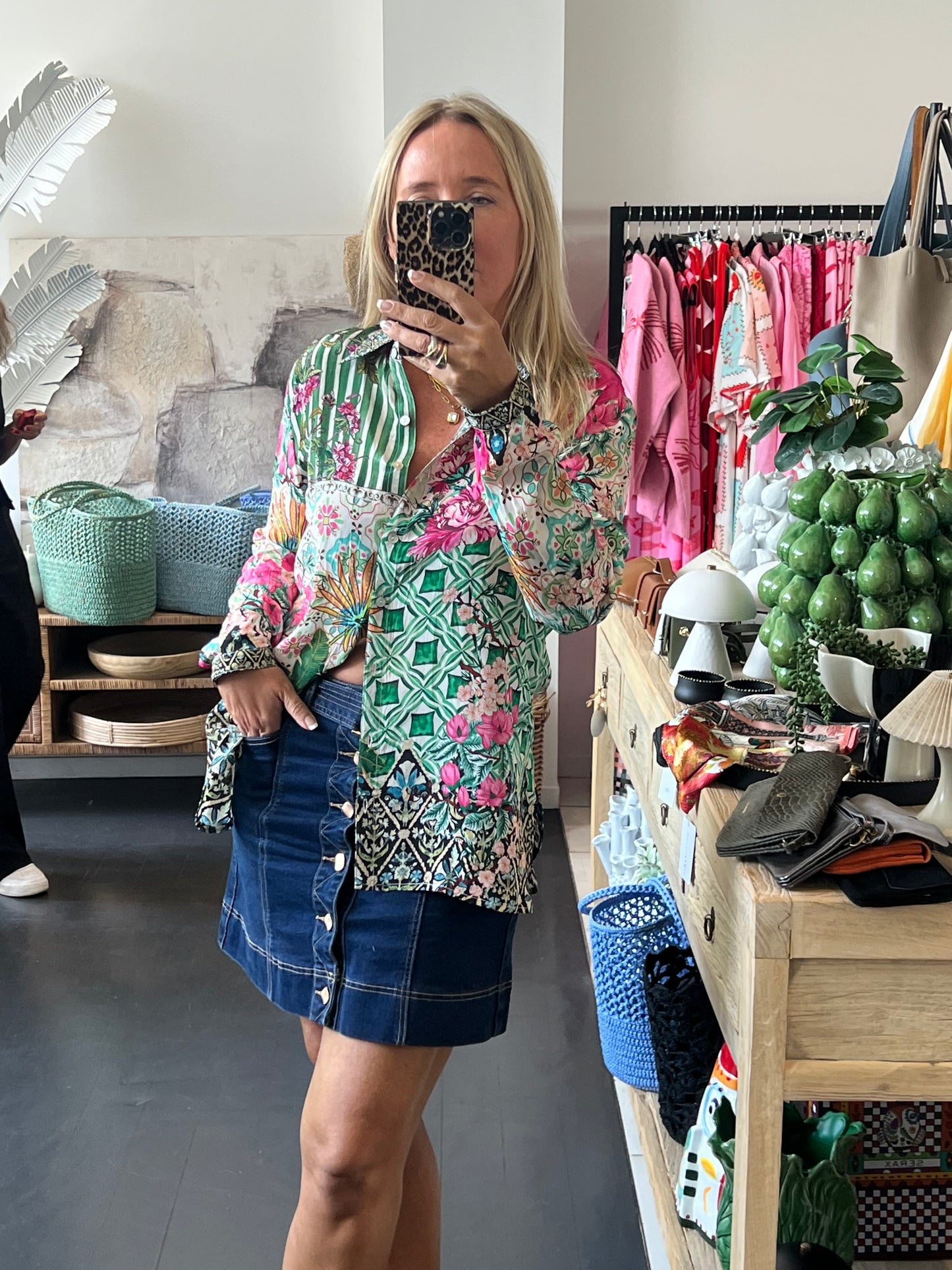 Slinky Resort Shirt - green