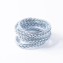 Authentic Buddhist Bangles from Paris - silver