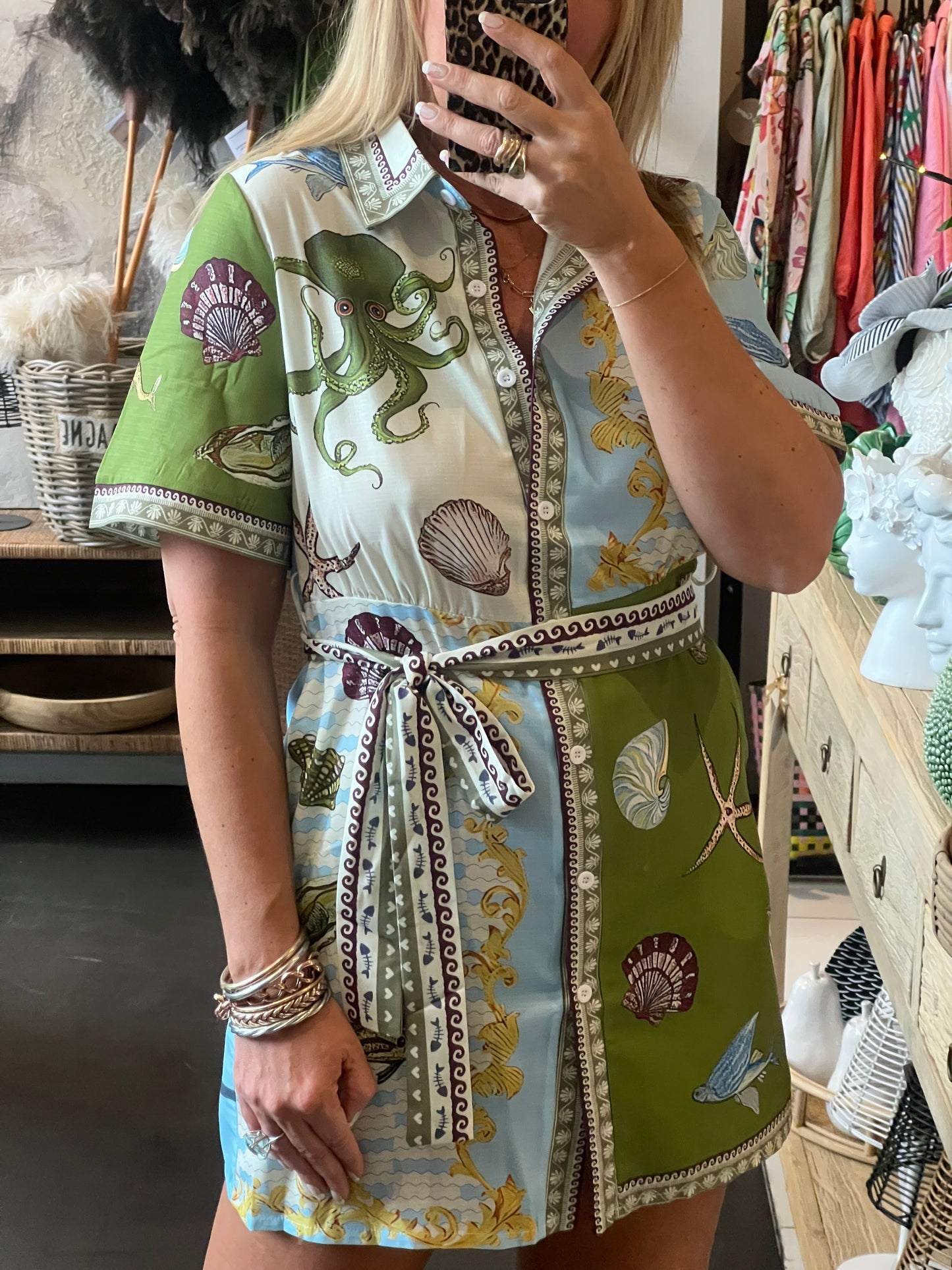 La Mer Mini Shirt Dress