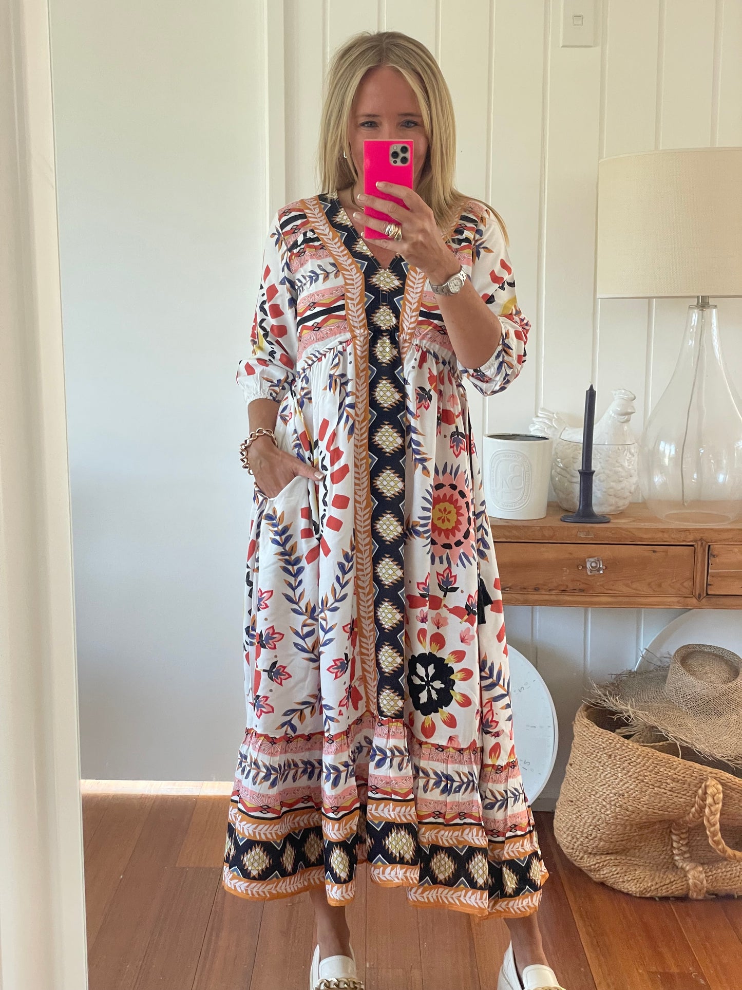 La Isla Bonita Dress - terracotta