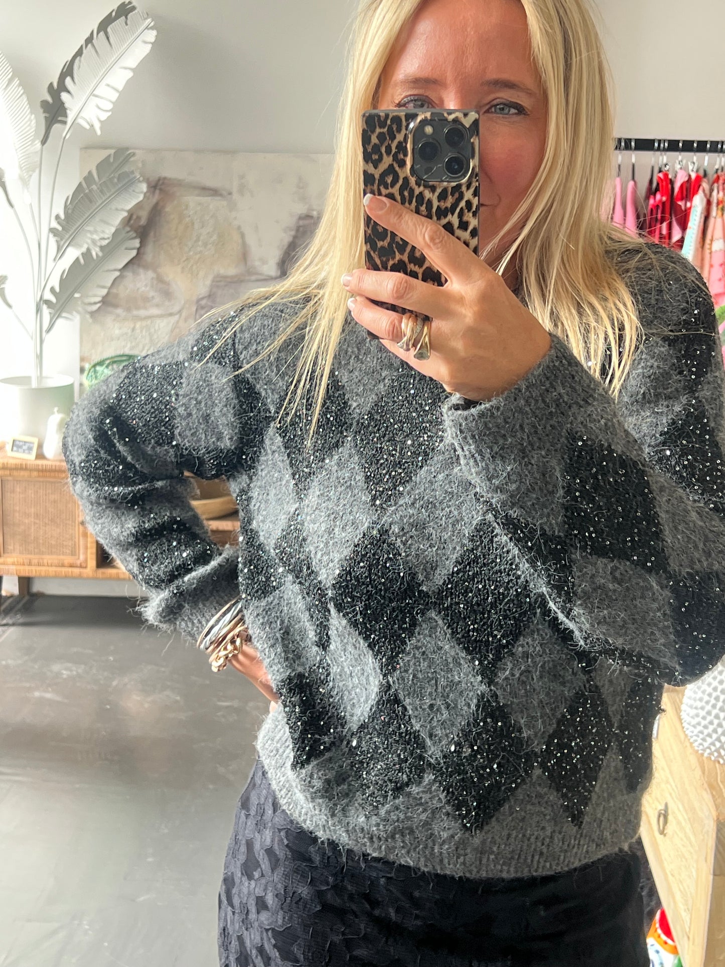 Sparkly Diamond Jumper