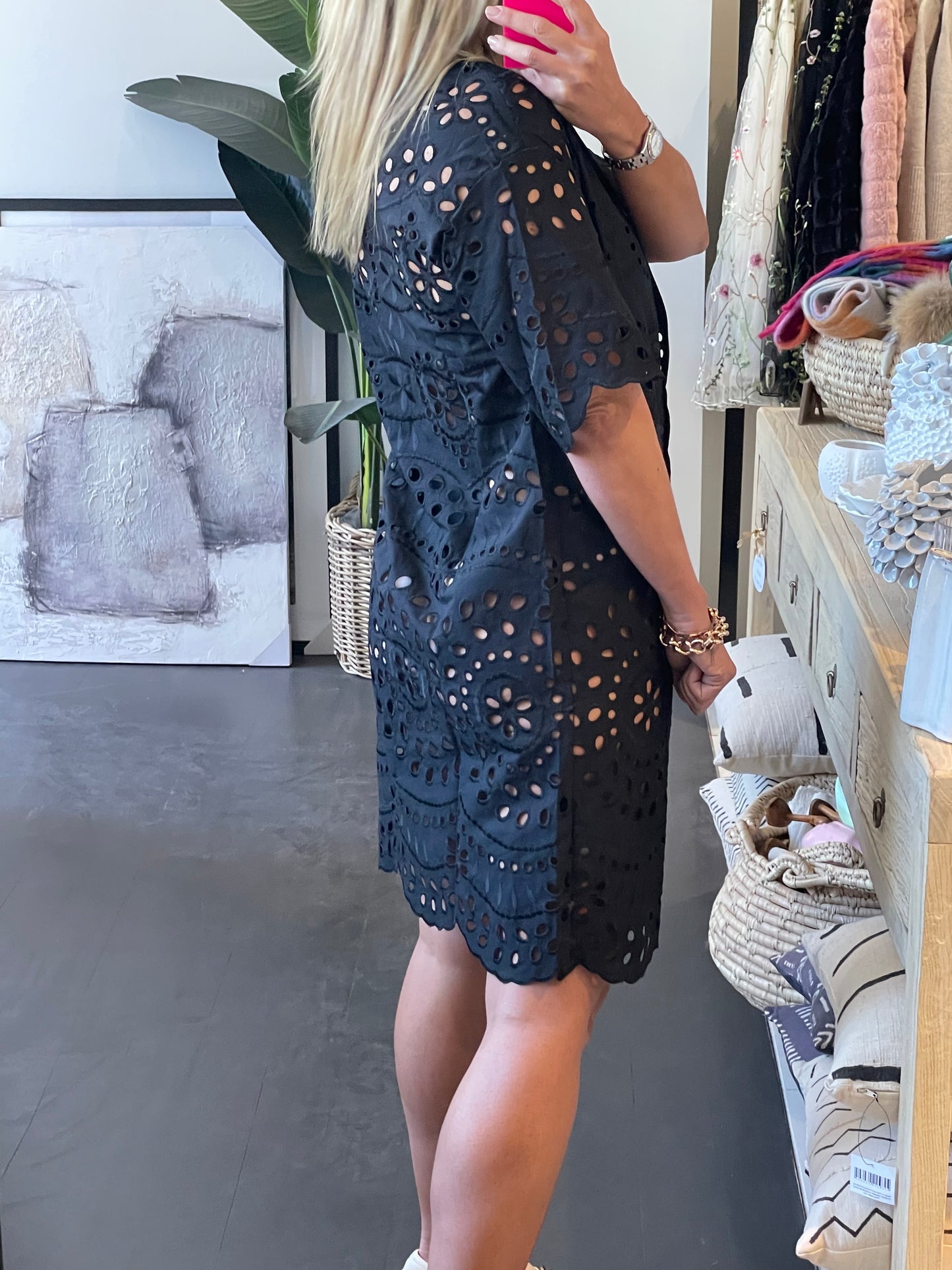 BEACH TO BAR Shirt Dress