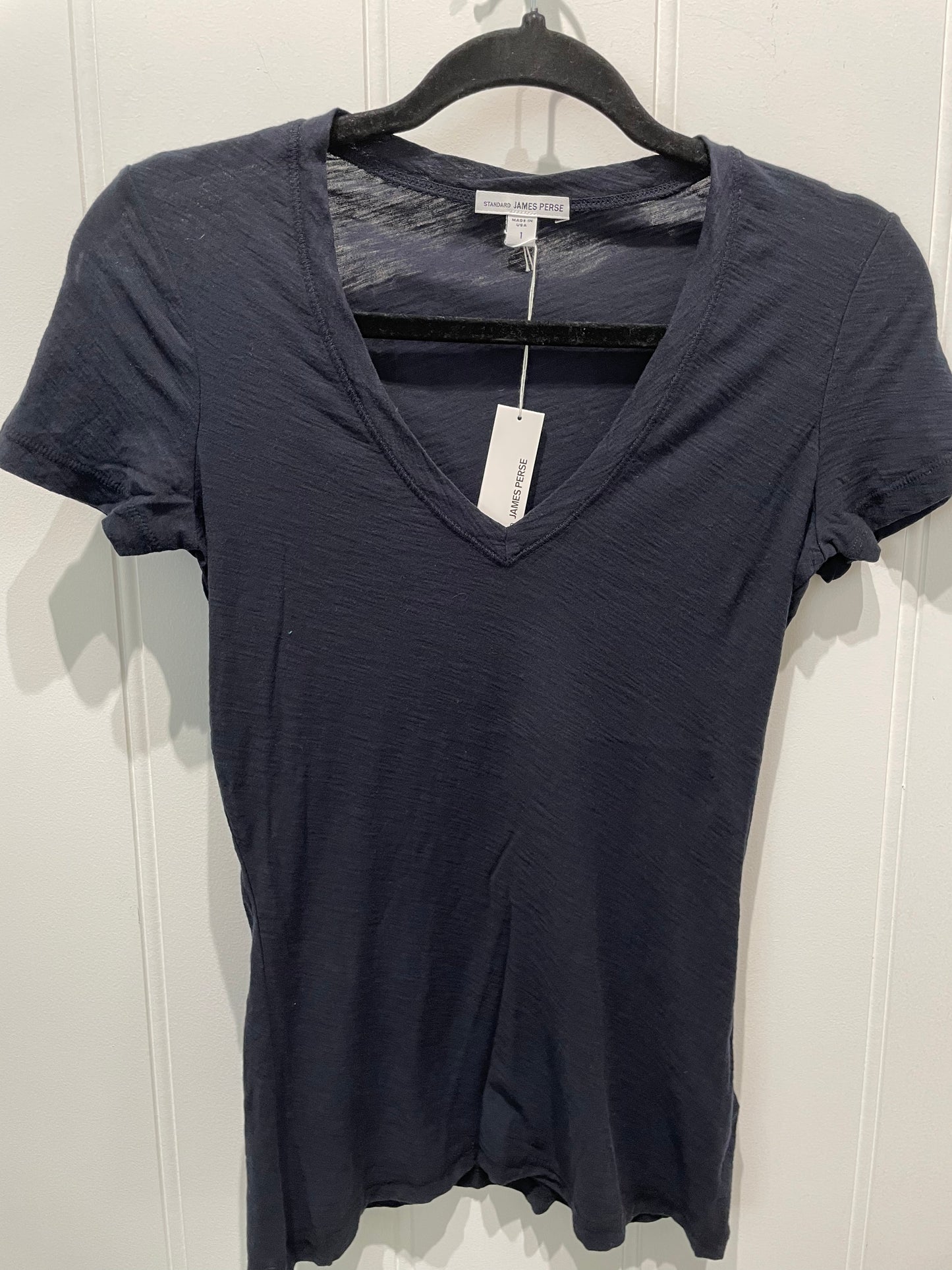 JAMES PERSE - v neck slub tee