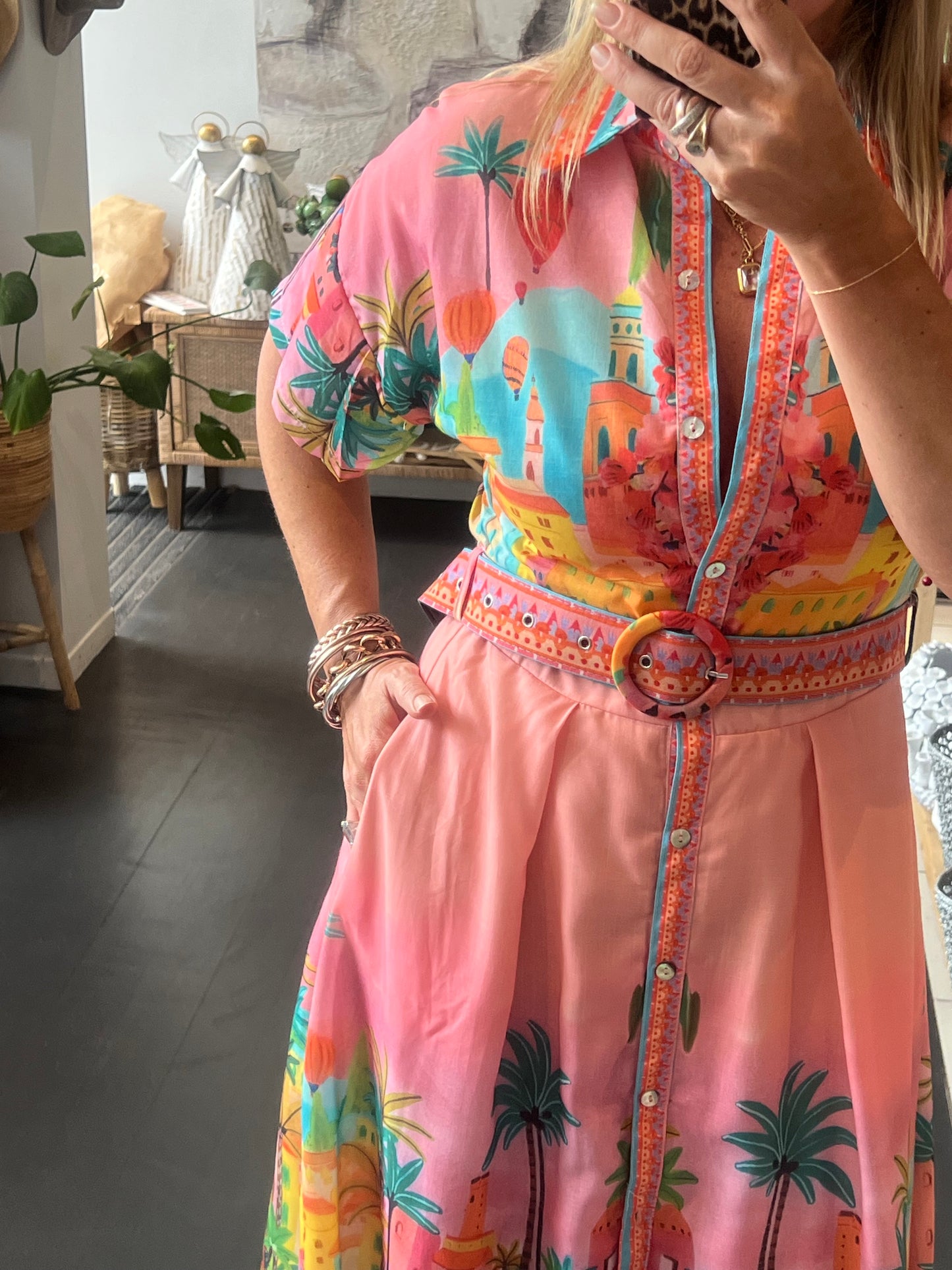 Up Up & Away! Maxi Dress