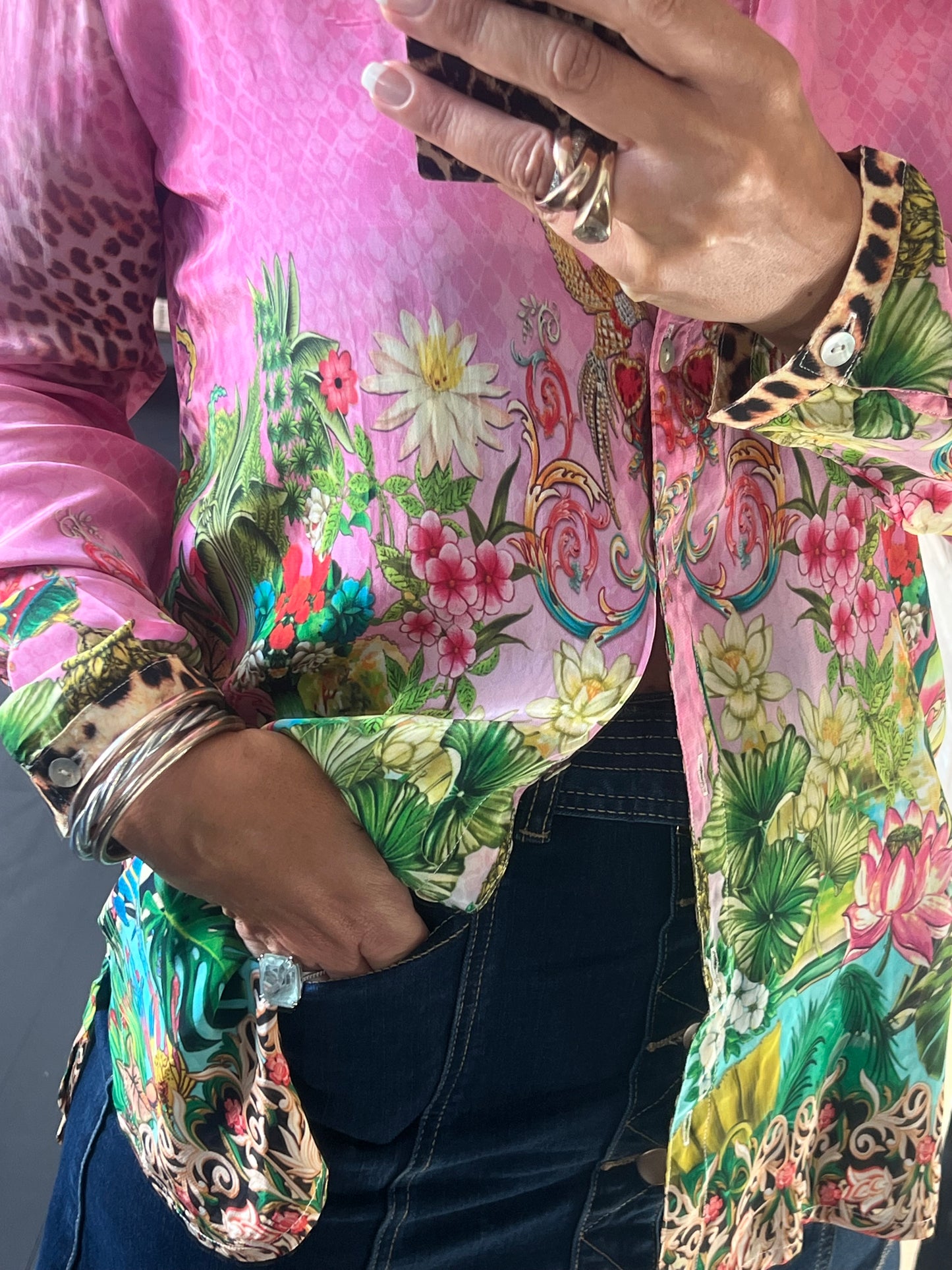 Slinky Resort Shirt - pink