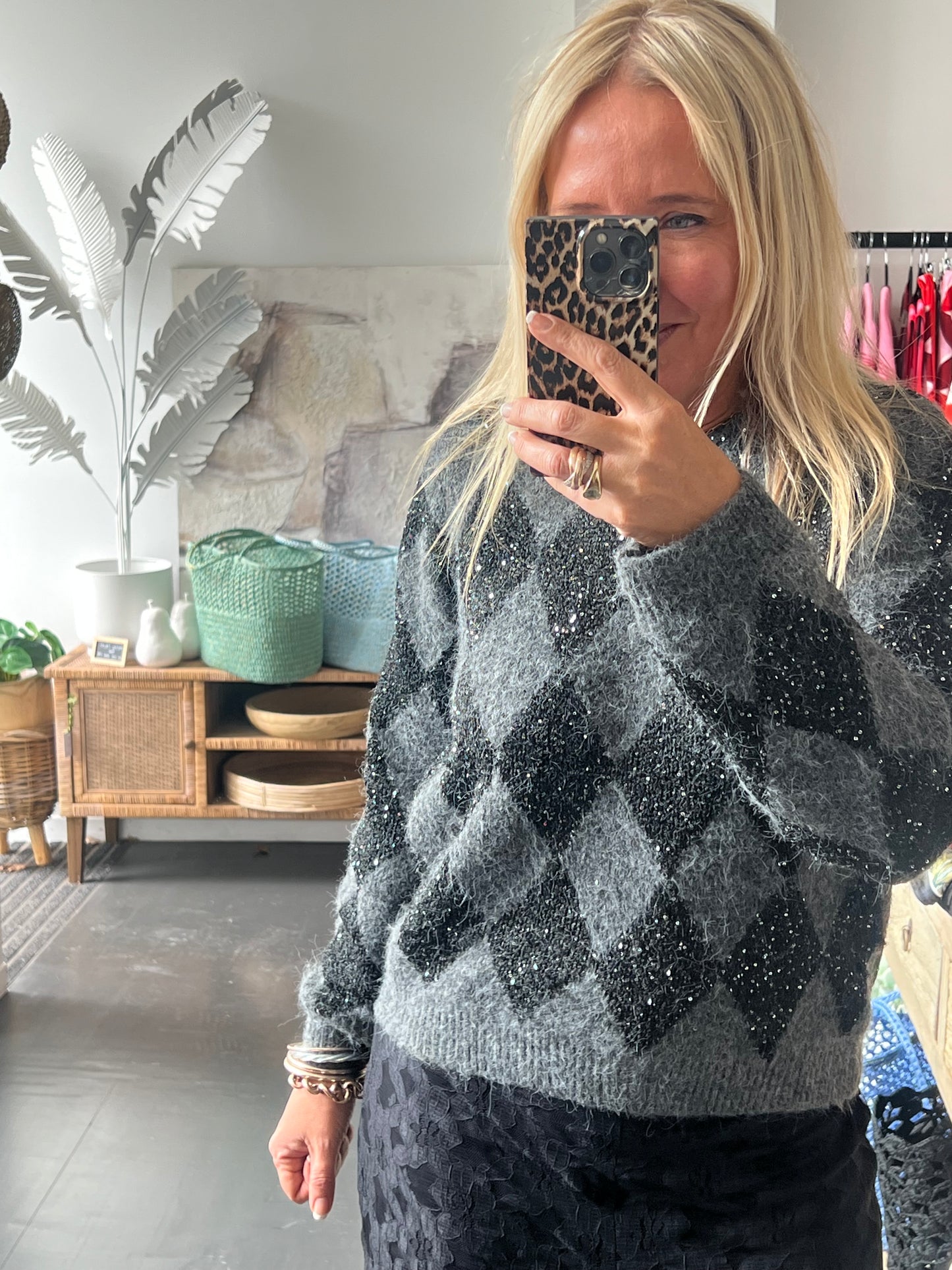 Sparkly Diamond Jumper