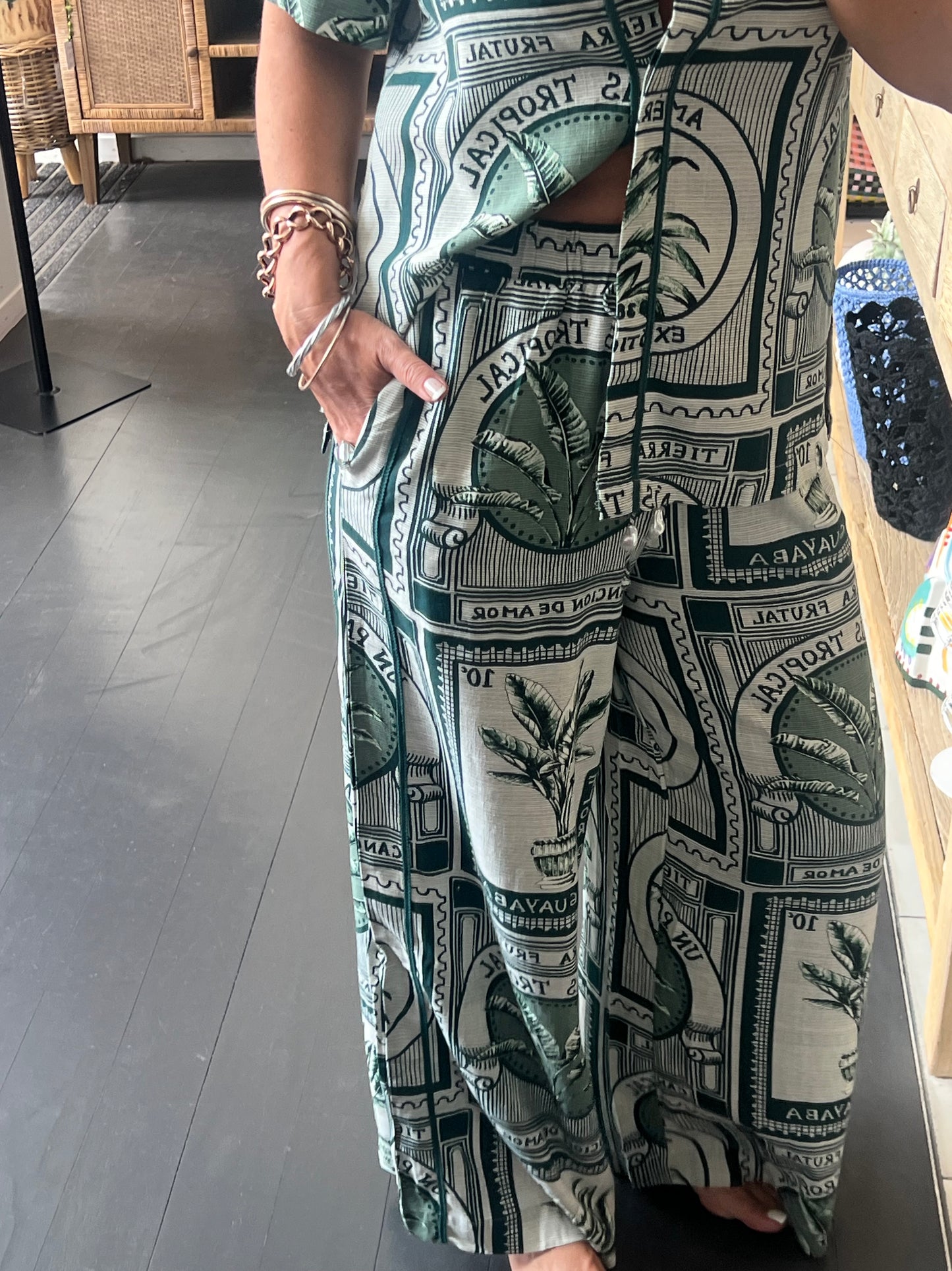 Costa Rica Linen Shirt & Pant Set