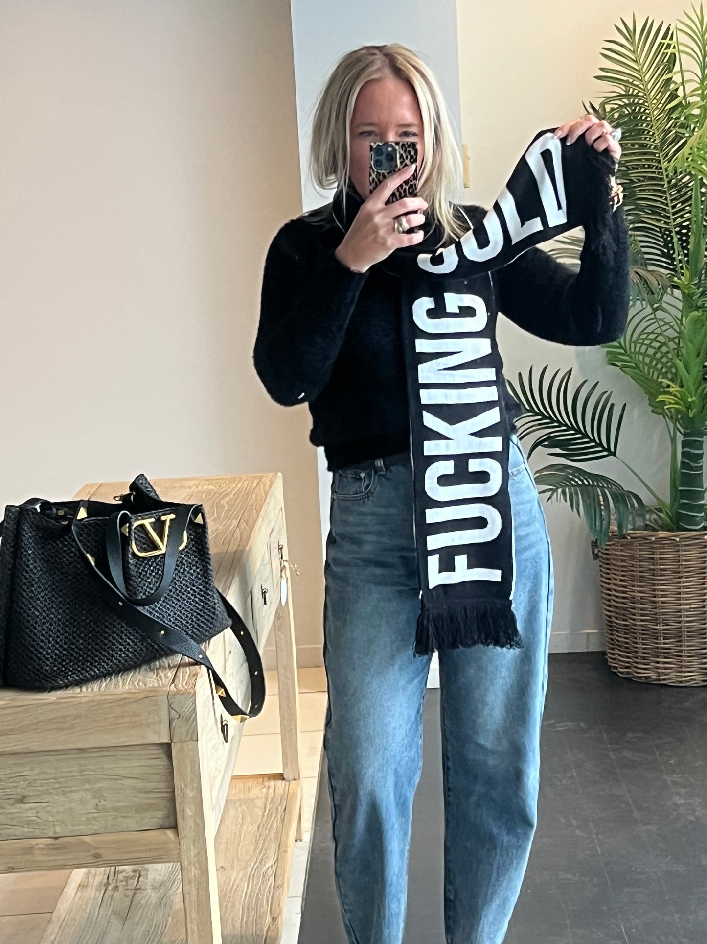 "Fucking Cold " Scarf