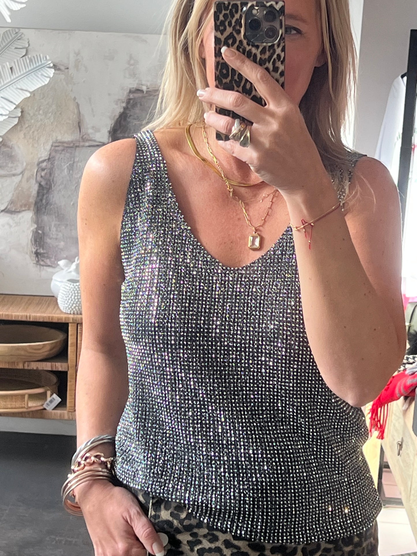 Twinkle Tank - black
