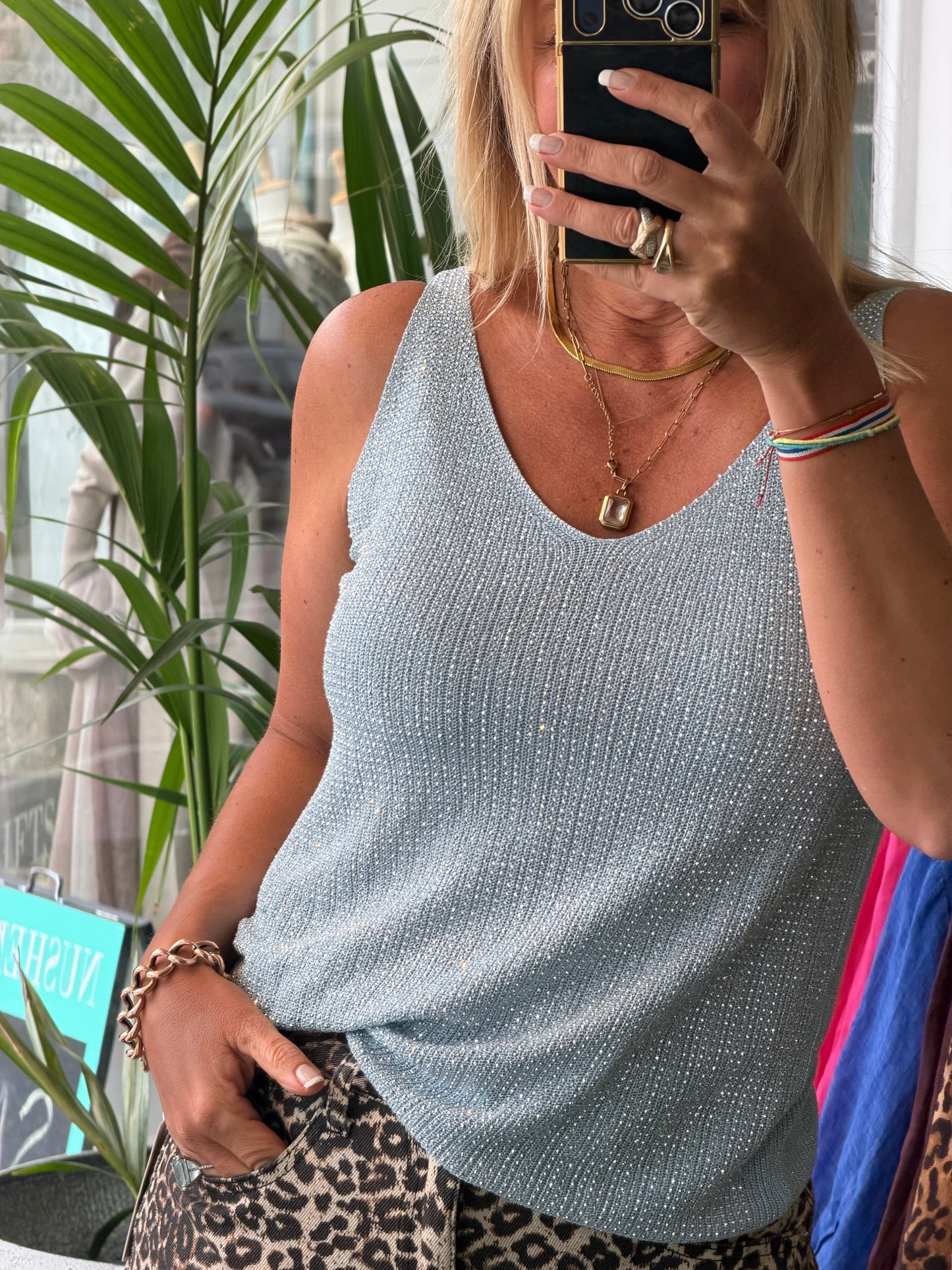 Twinkle Tank - blue