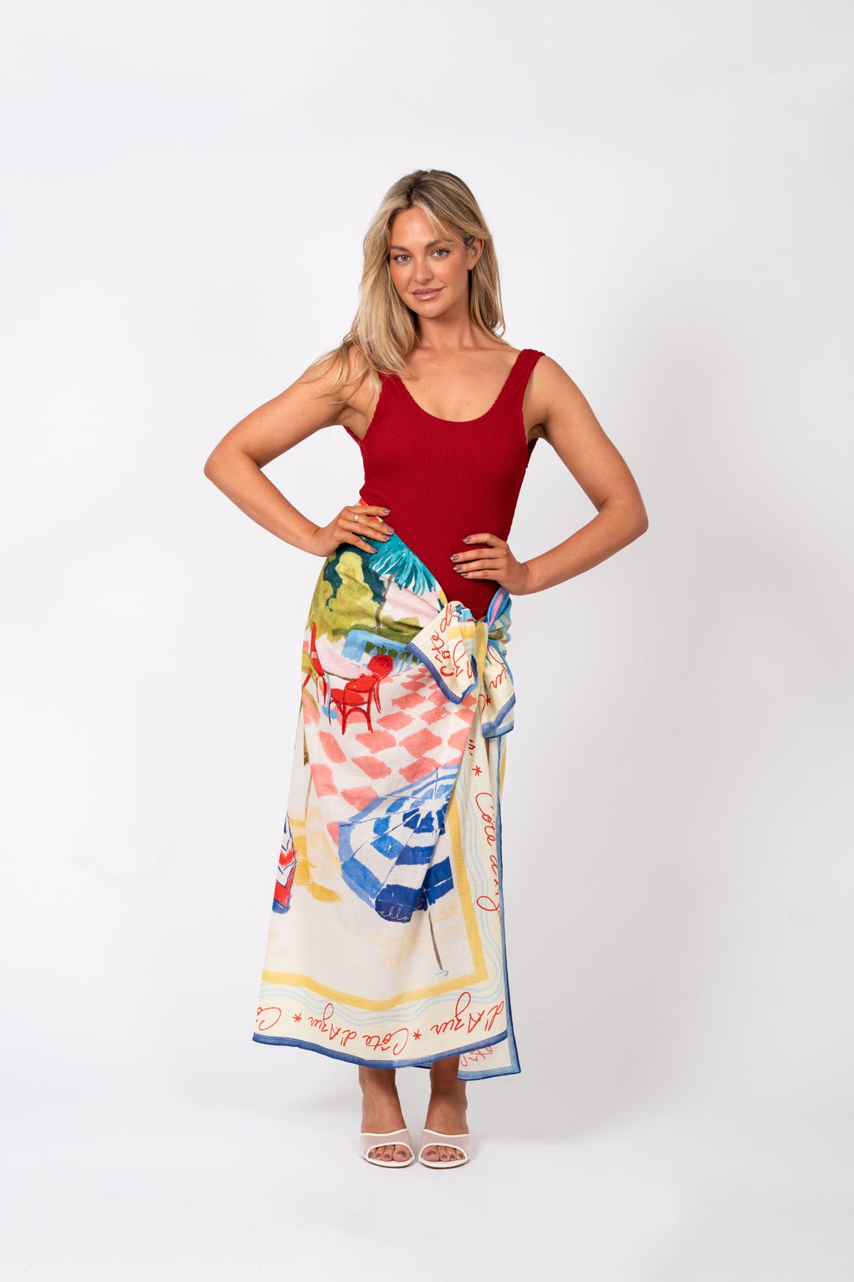 Riviera Sarong Wrap by Ellotti