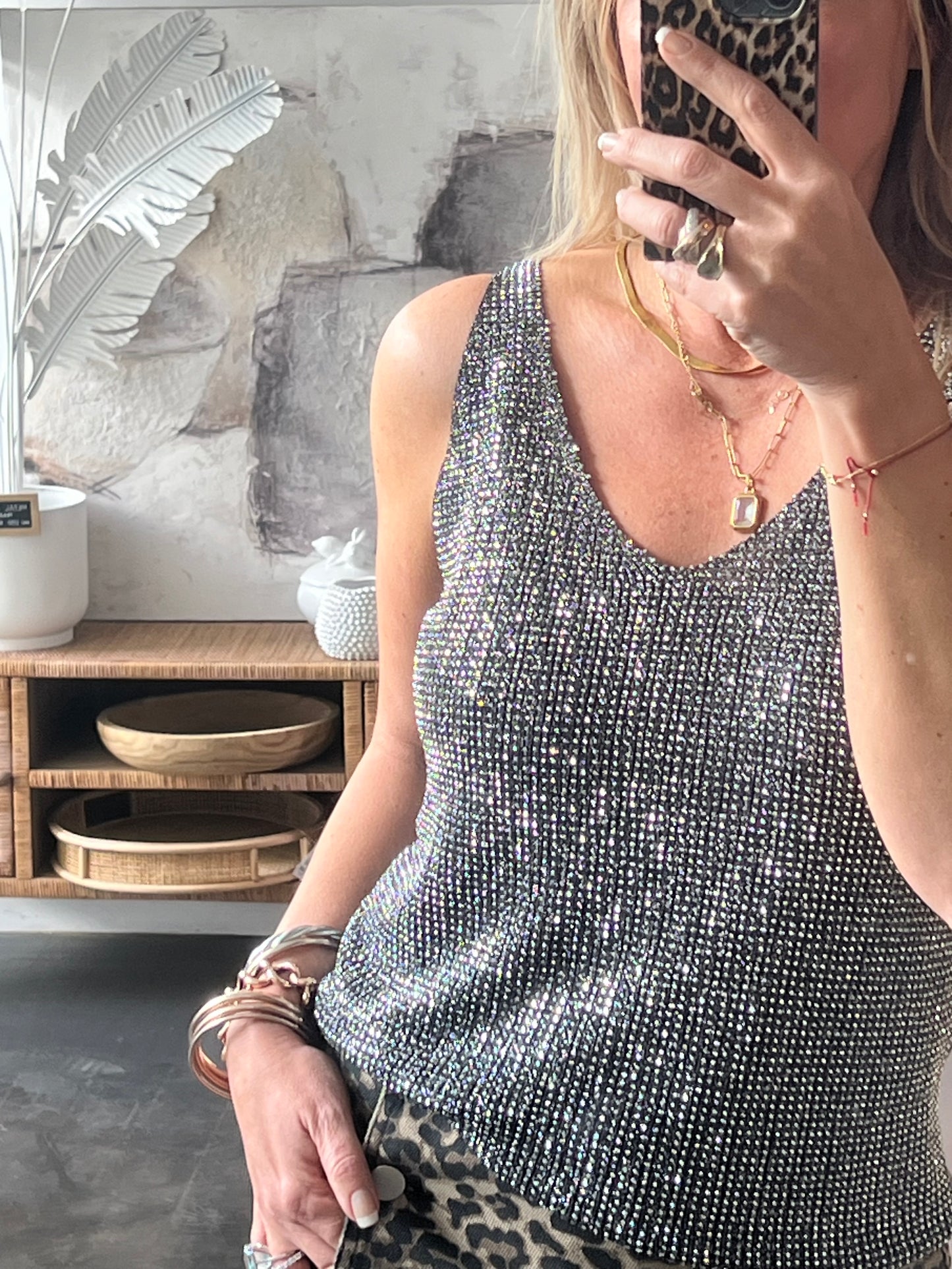 Twinkle Tank - black