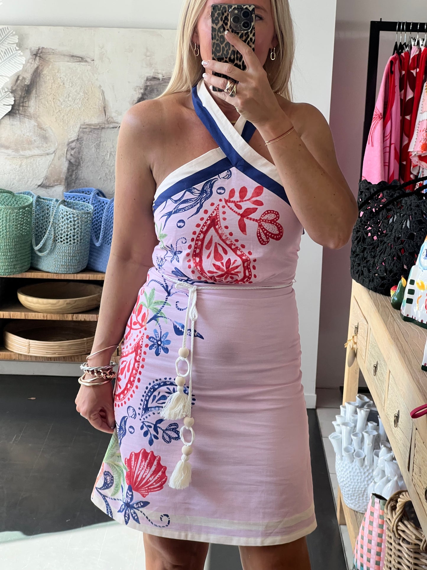 Casa Blanca Halter Dress