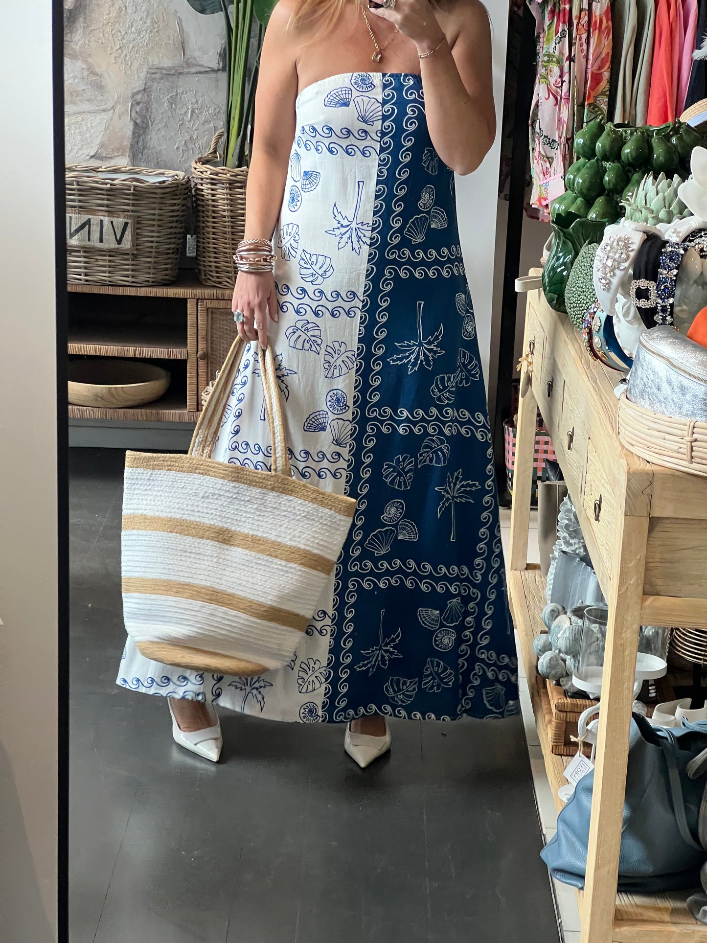 Noosa Convertible Strapless Maxi Dress