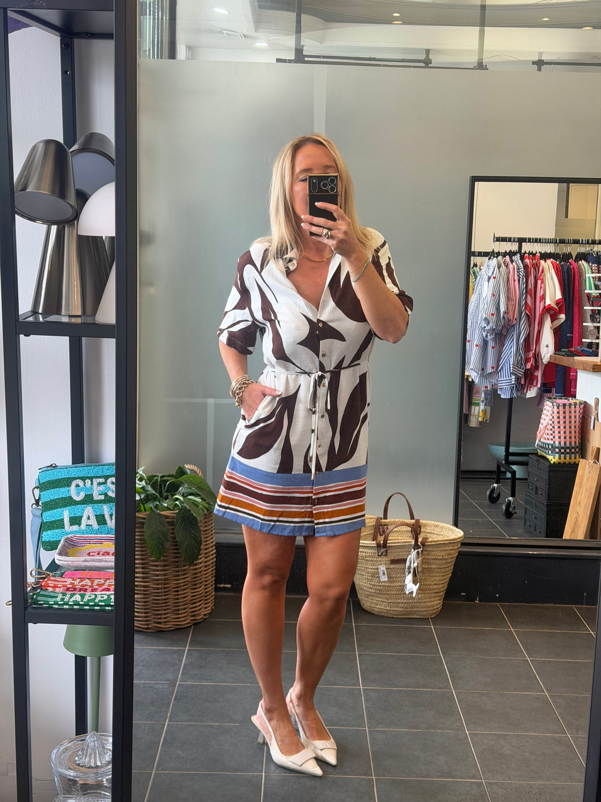 Linen Shirt Dress