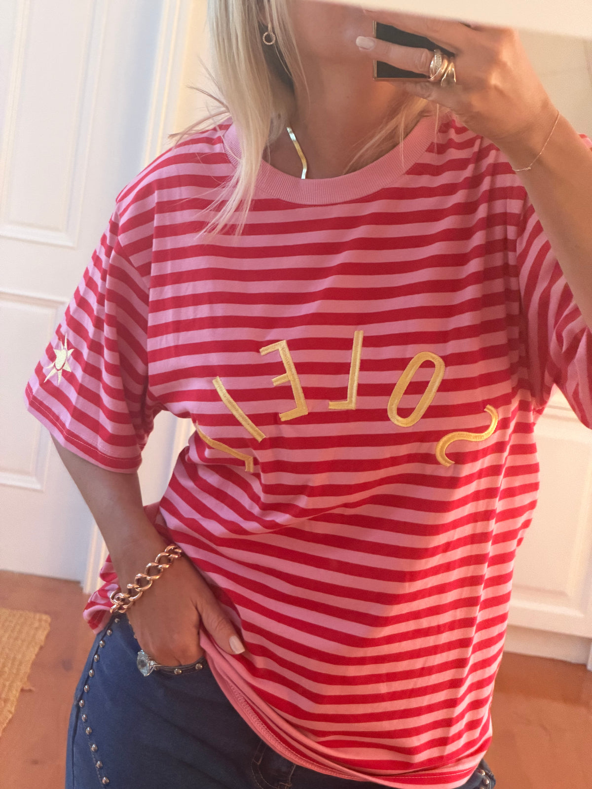 Soliel T-Shirt - red & pink