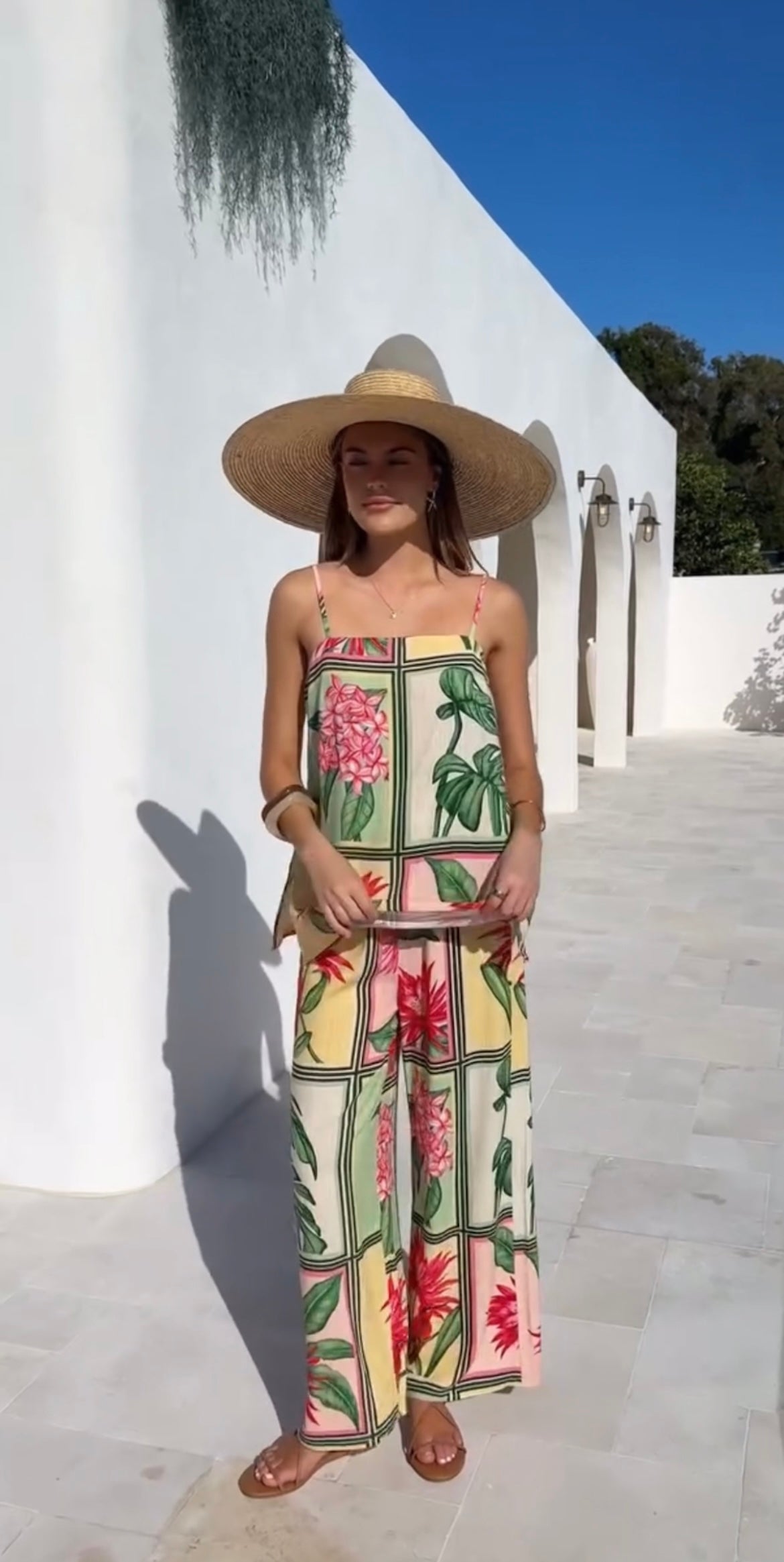 Aloha Top & Pants Set