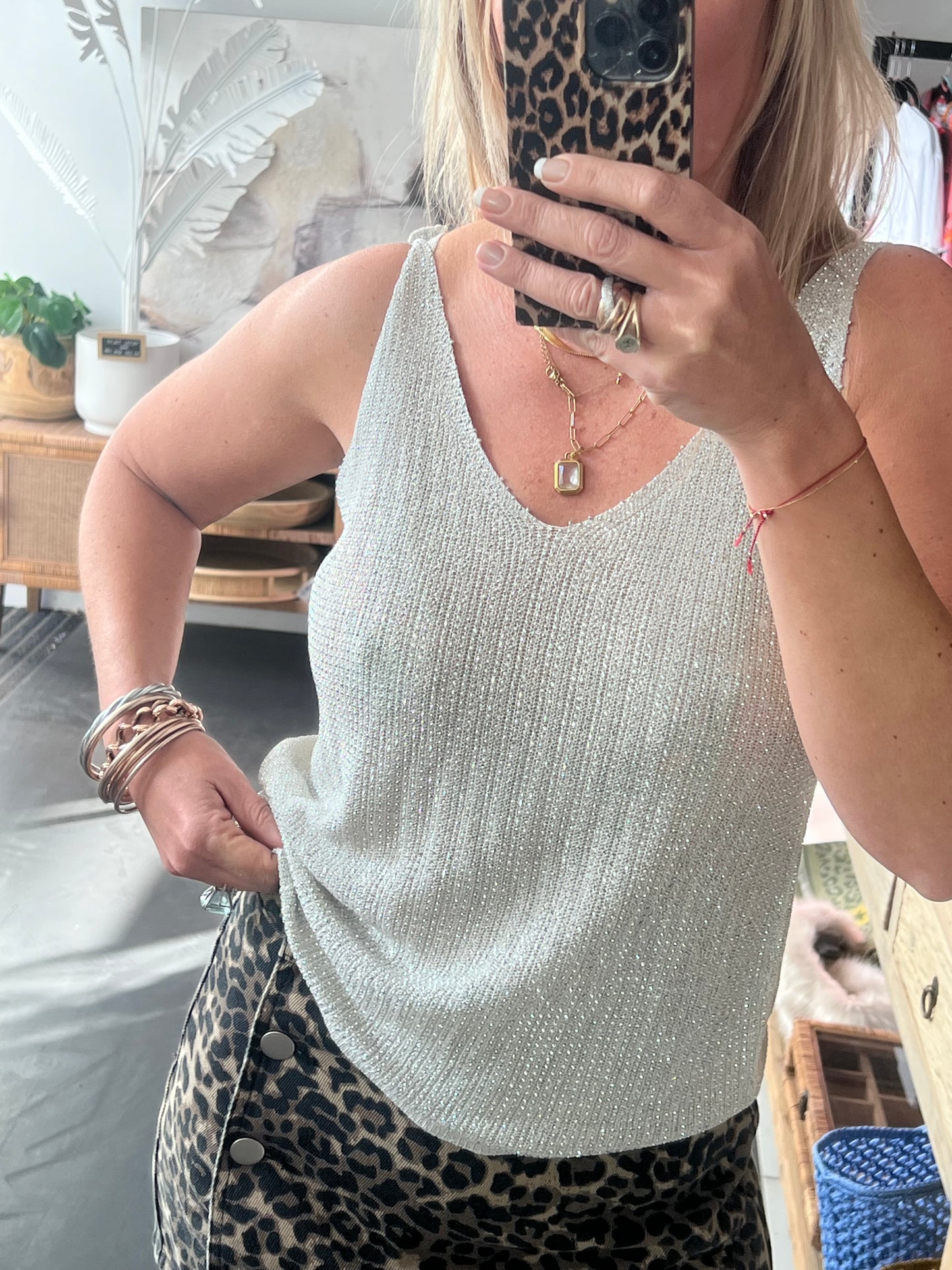 Twinkle Tank - silver