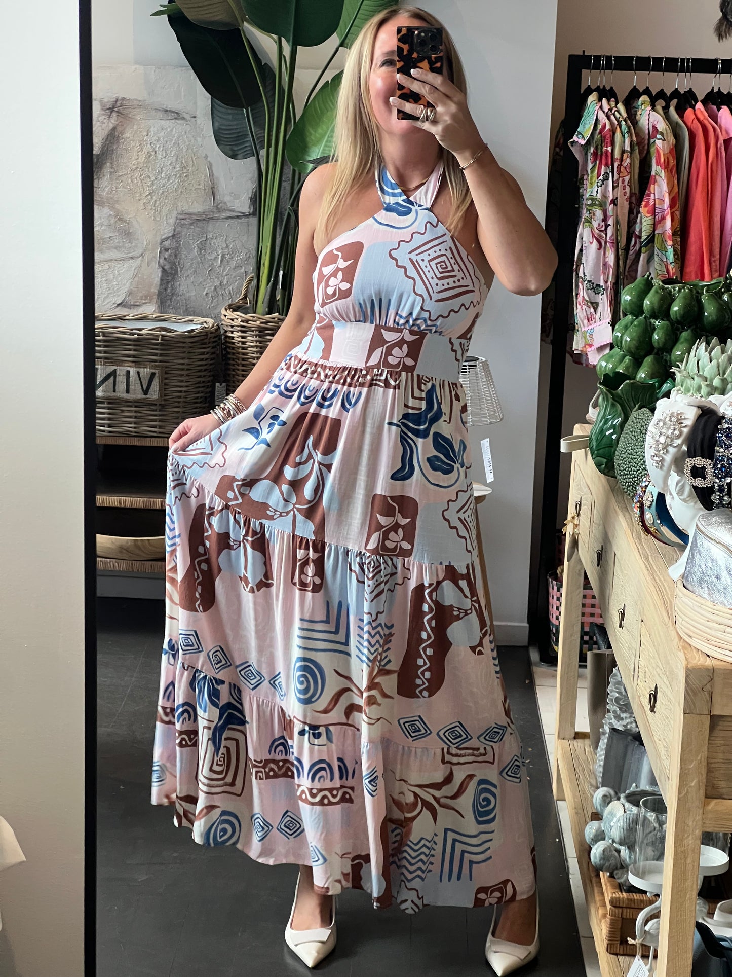 Halter Neck Day Dress