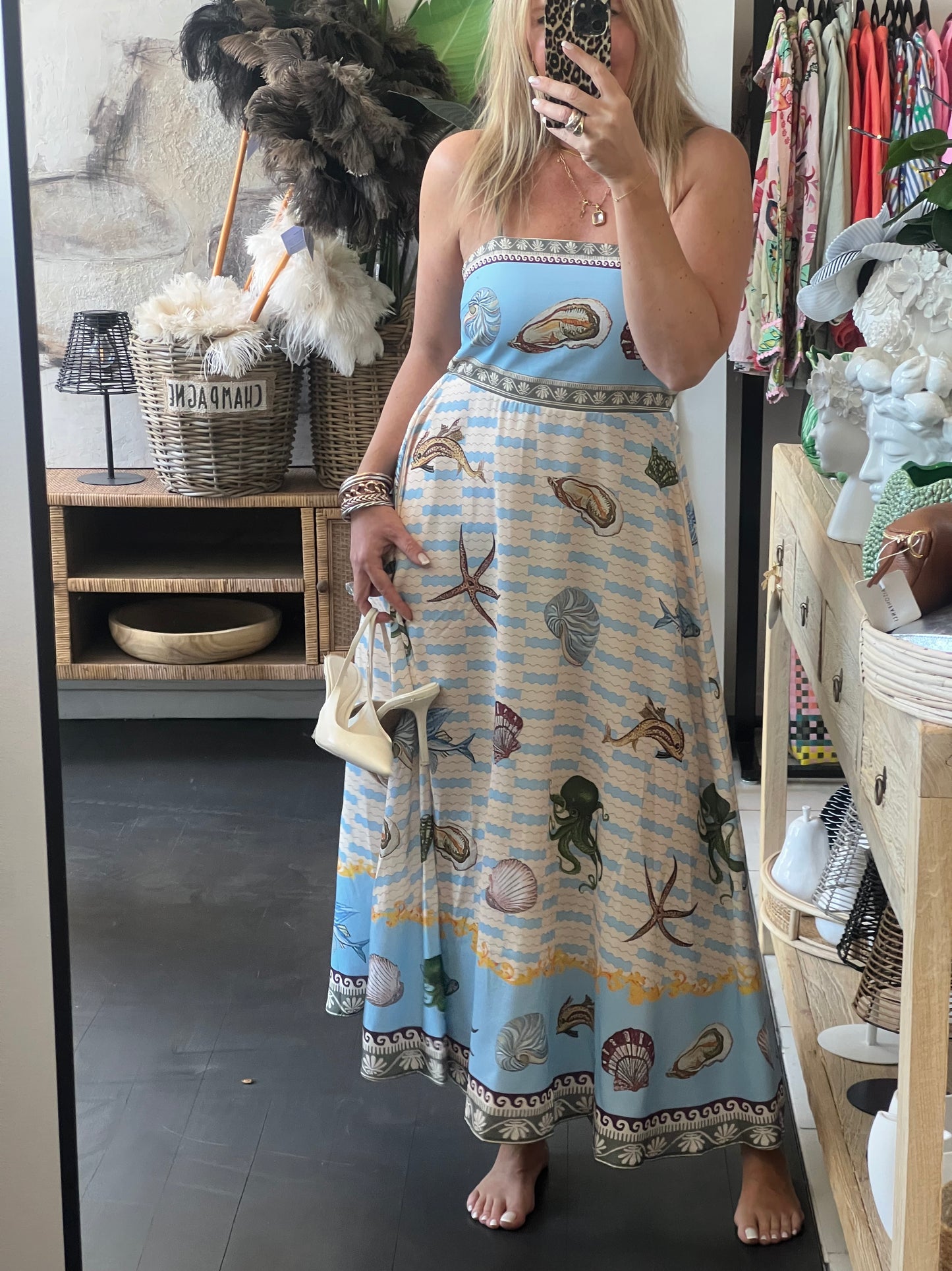 La Mer Maxi Strappy Dress