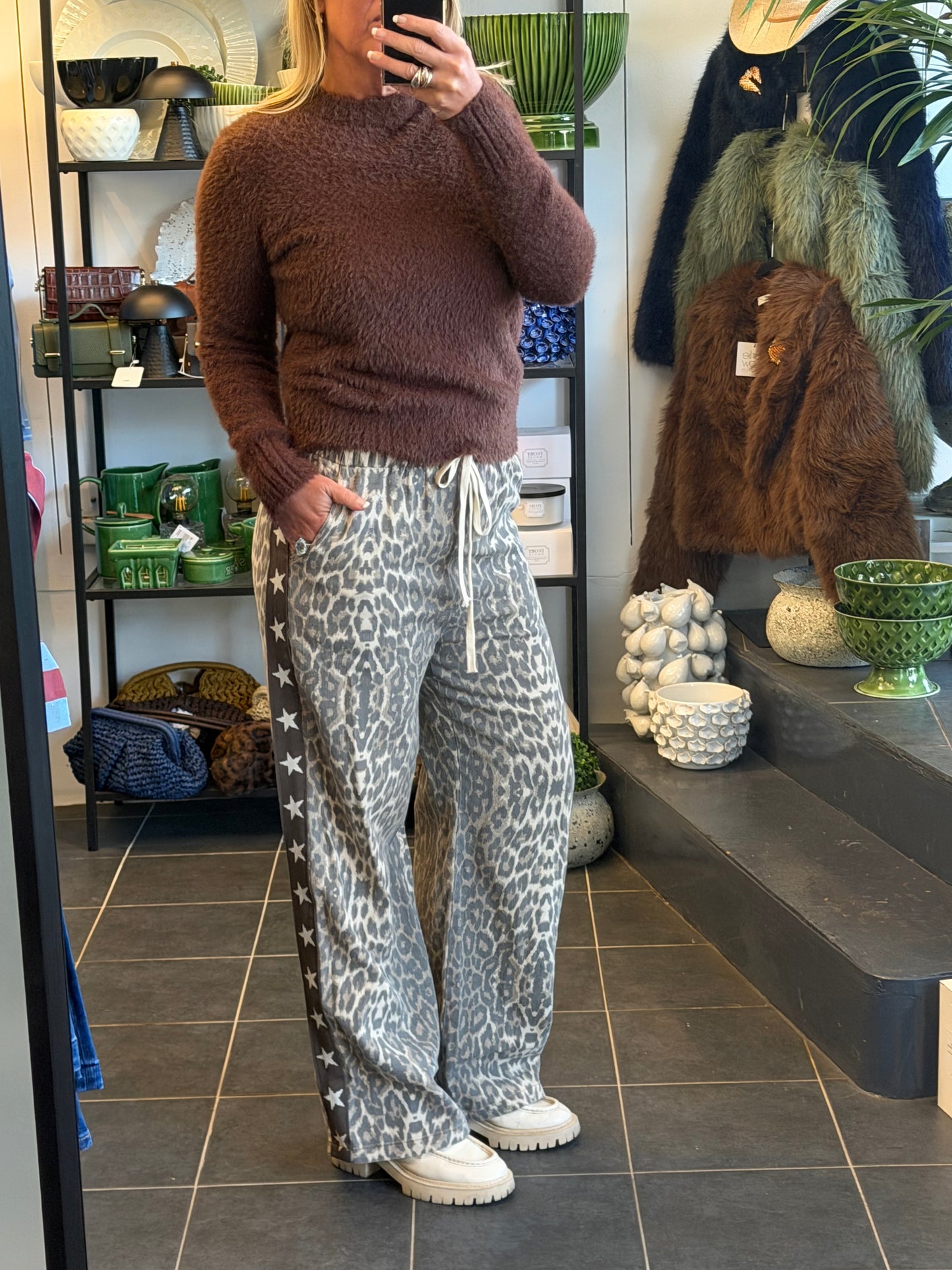 Leopard Stars pants