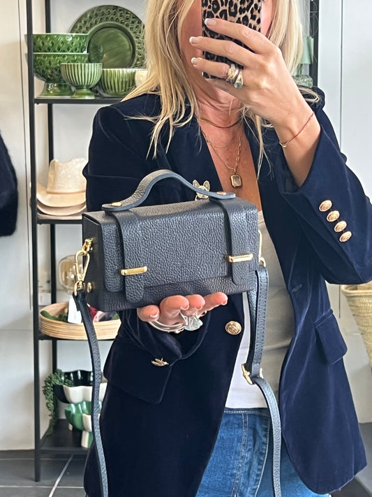 Maison FANLI Leather Margot Box Bag