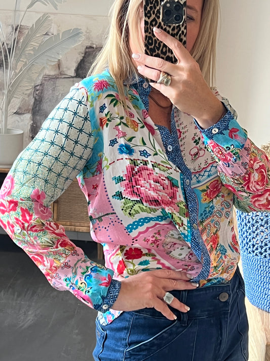 Slinky Resort Shirt - multi
