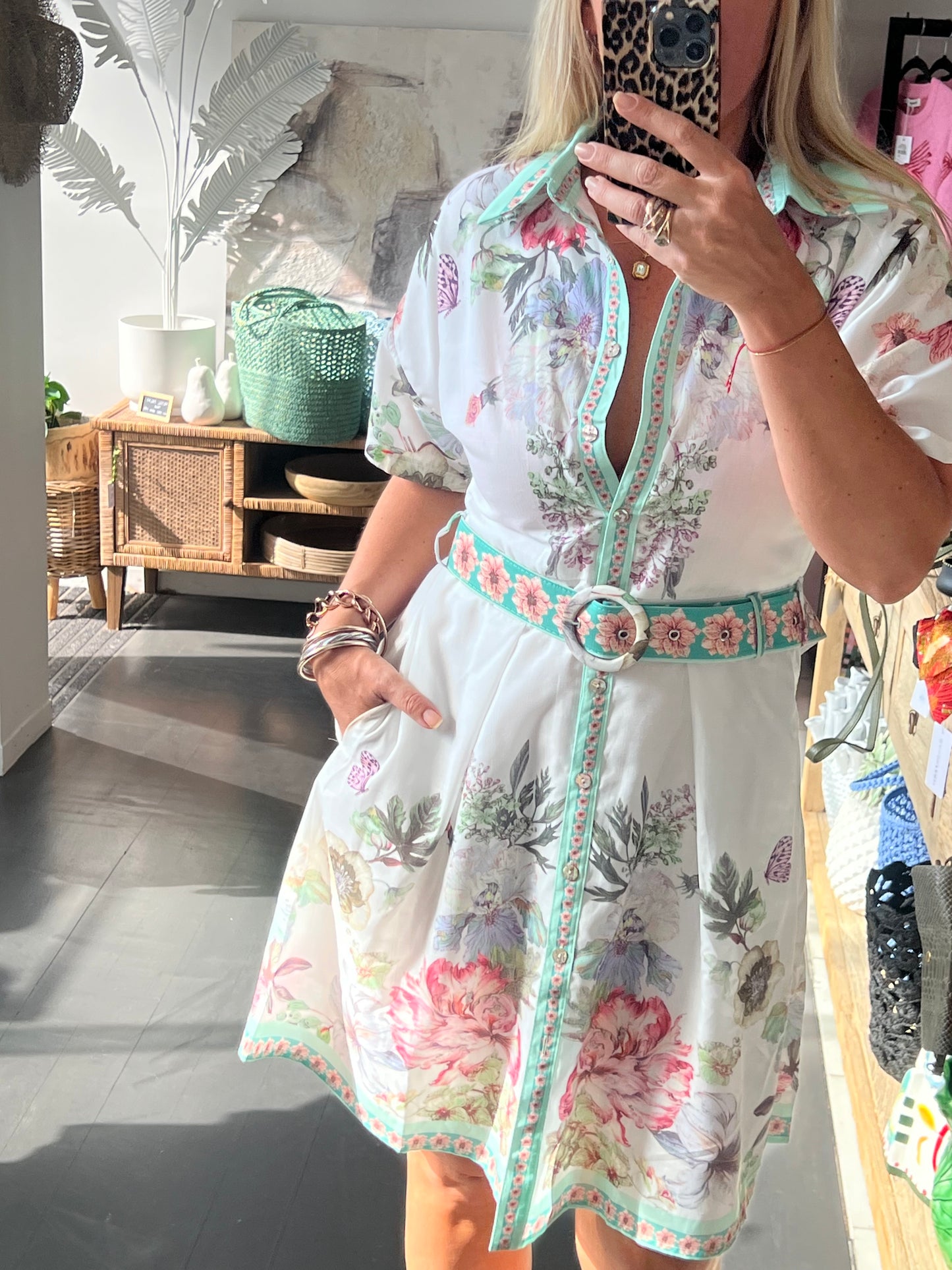 Garden of Eden Shirt Dress
