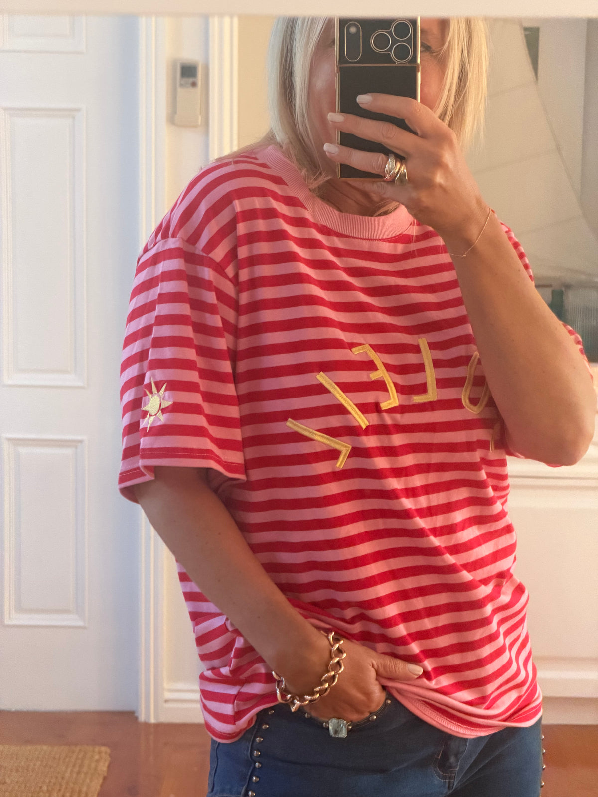 Soliel T-Shirt - red & pink
