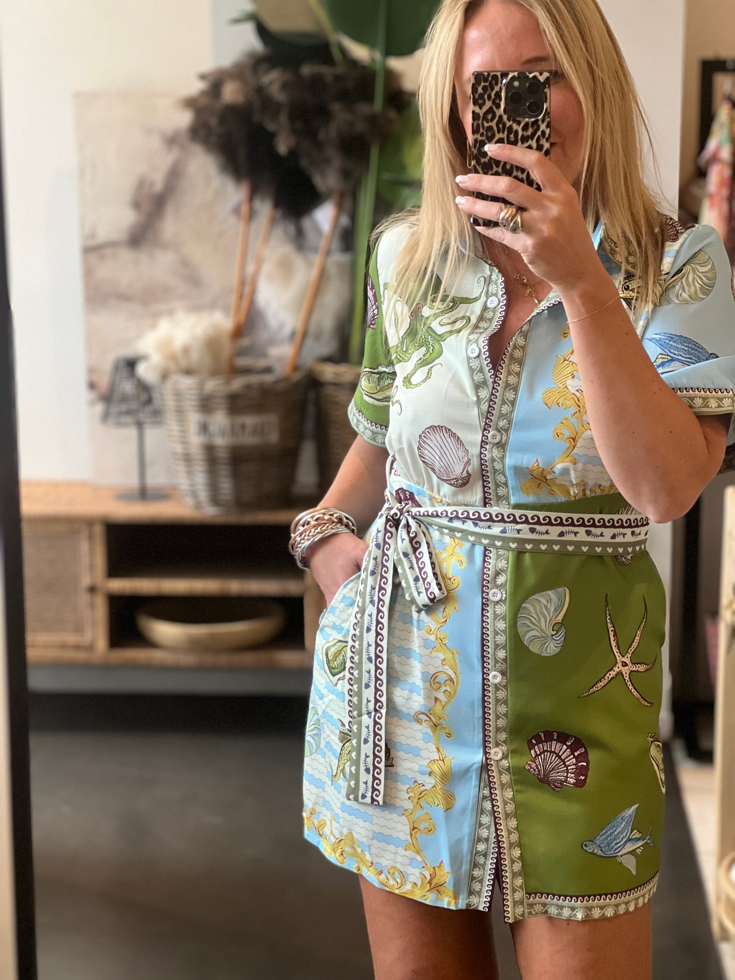 La Mer Mini Shirt Dress