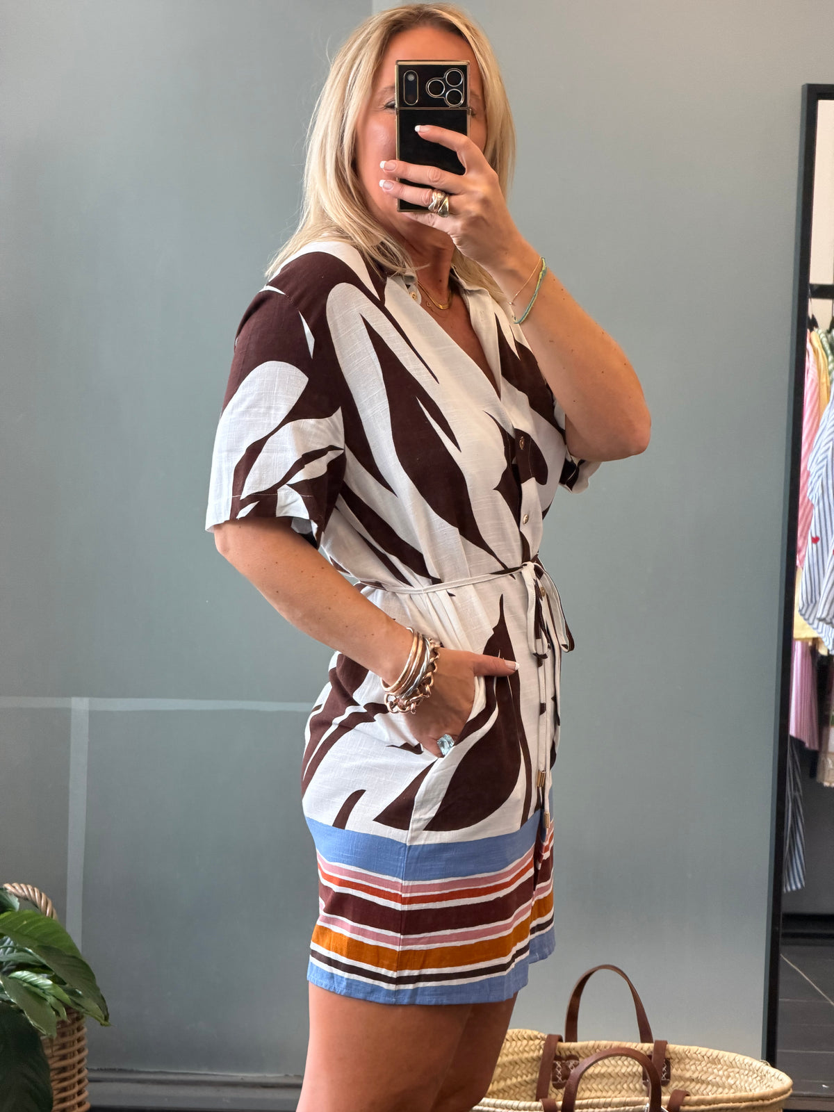 Linen Shirt Dress