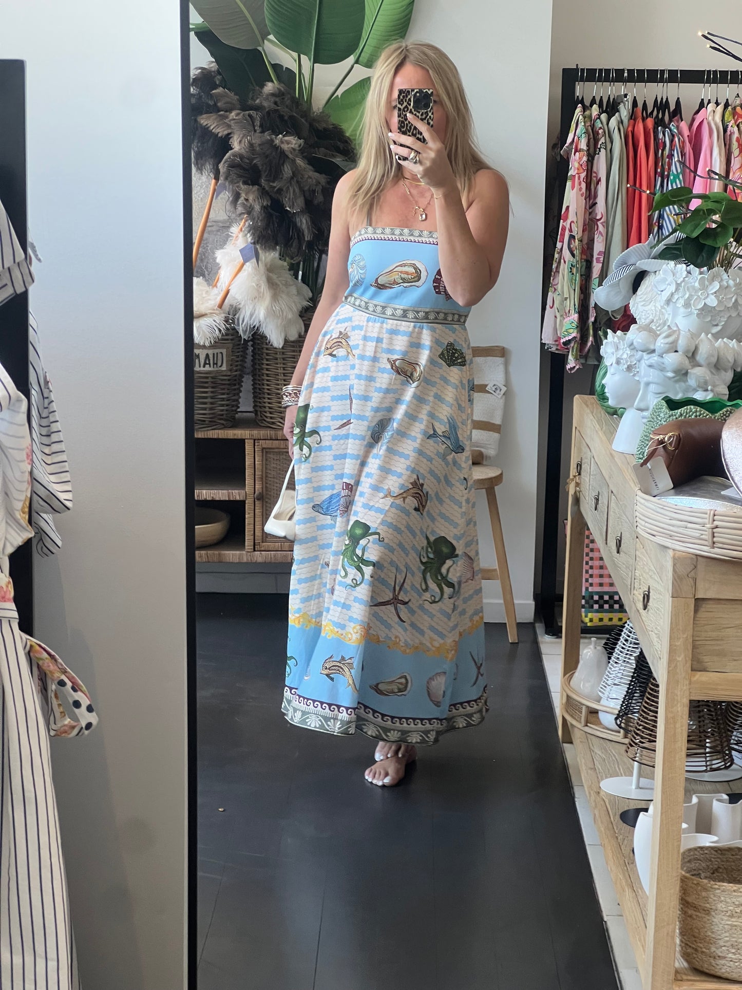 La Mer Maxi Strappy Dress