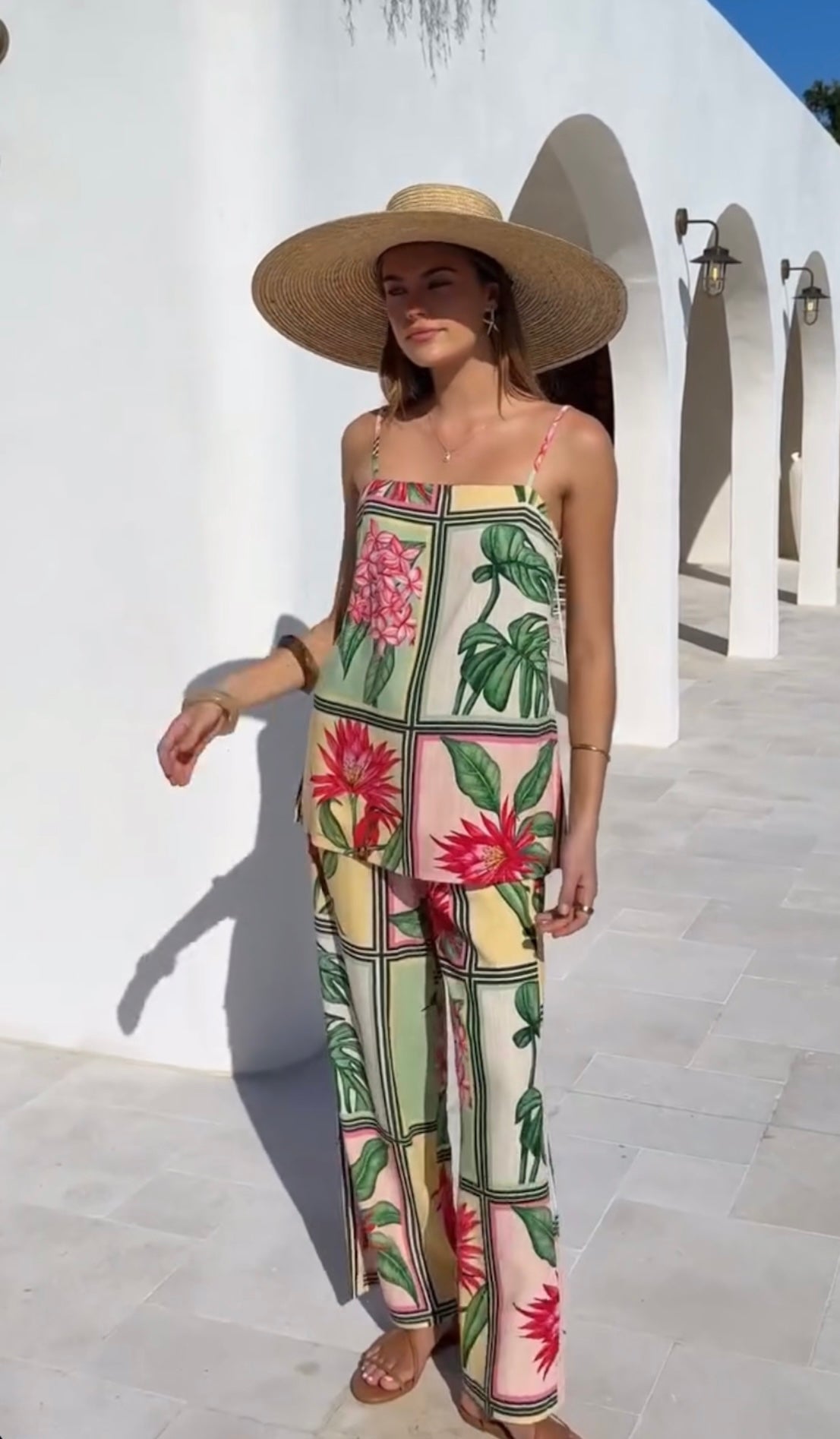Aloha Top & Pants Set